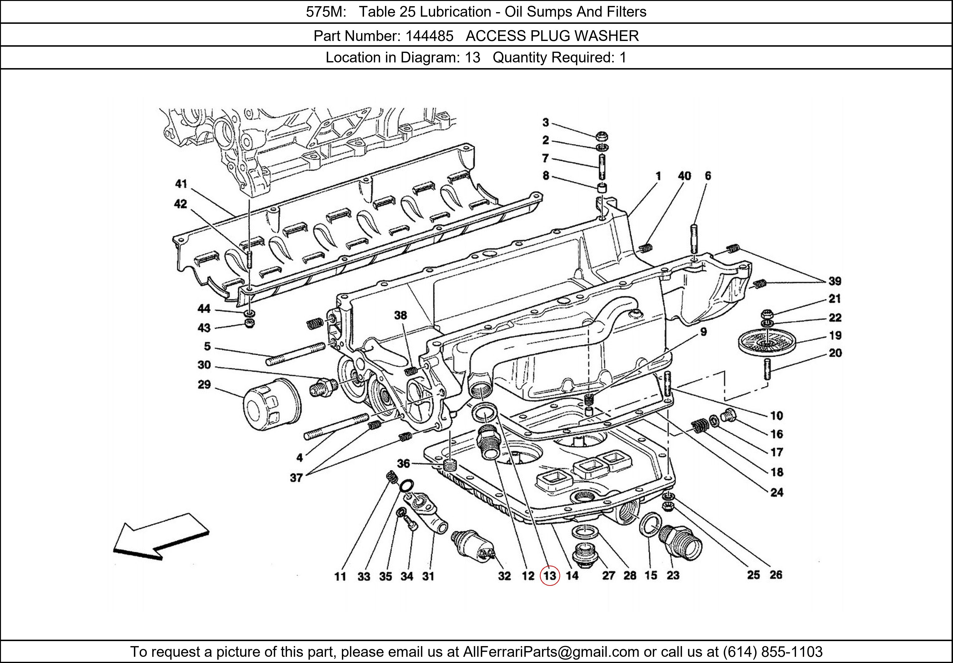 Ferrari Part 144485