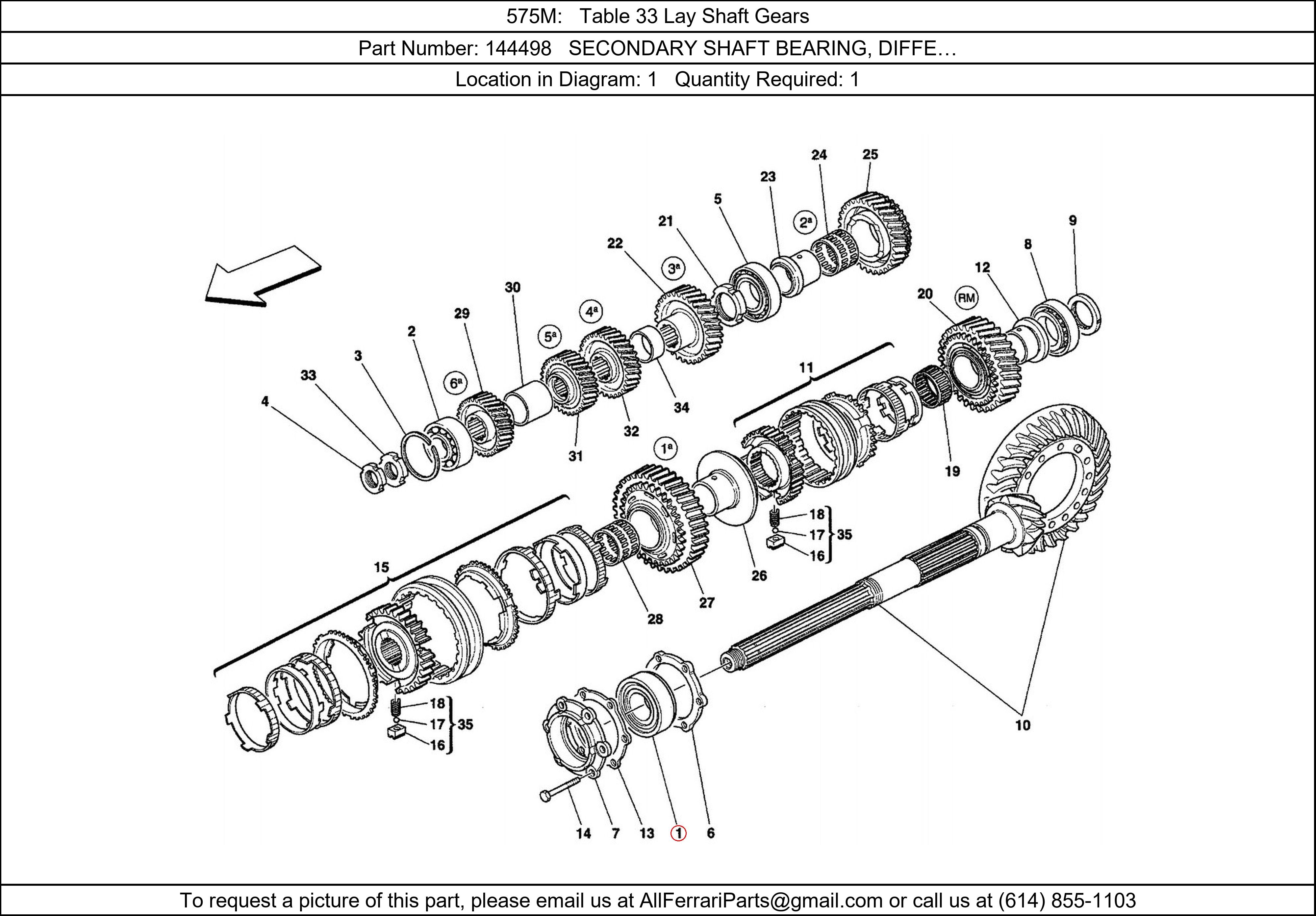 Ferrari Part 144498