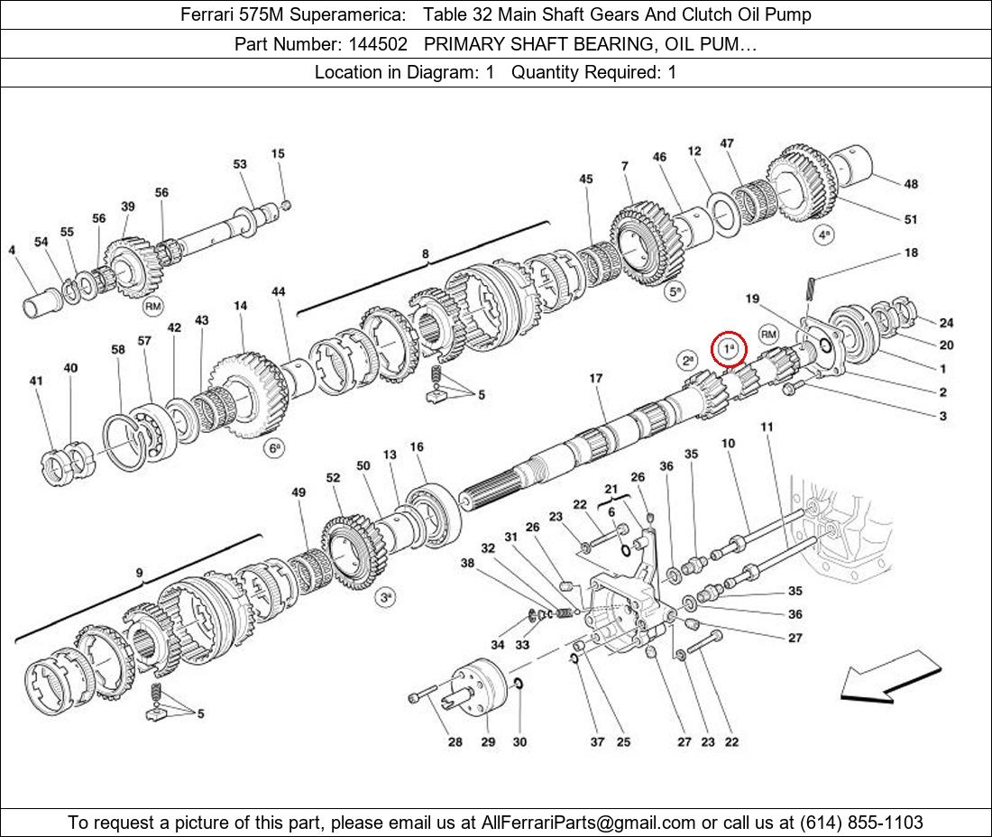 Ferrari Part 144502