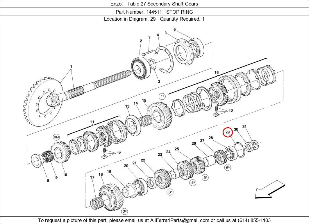 Ferrari Part 144511