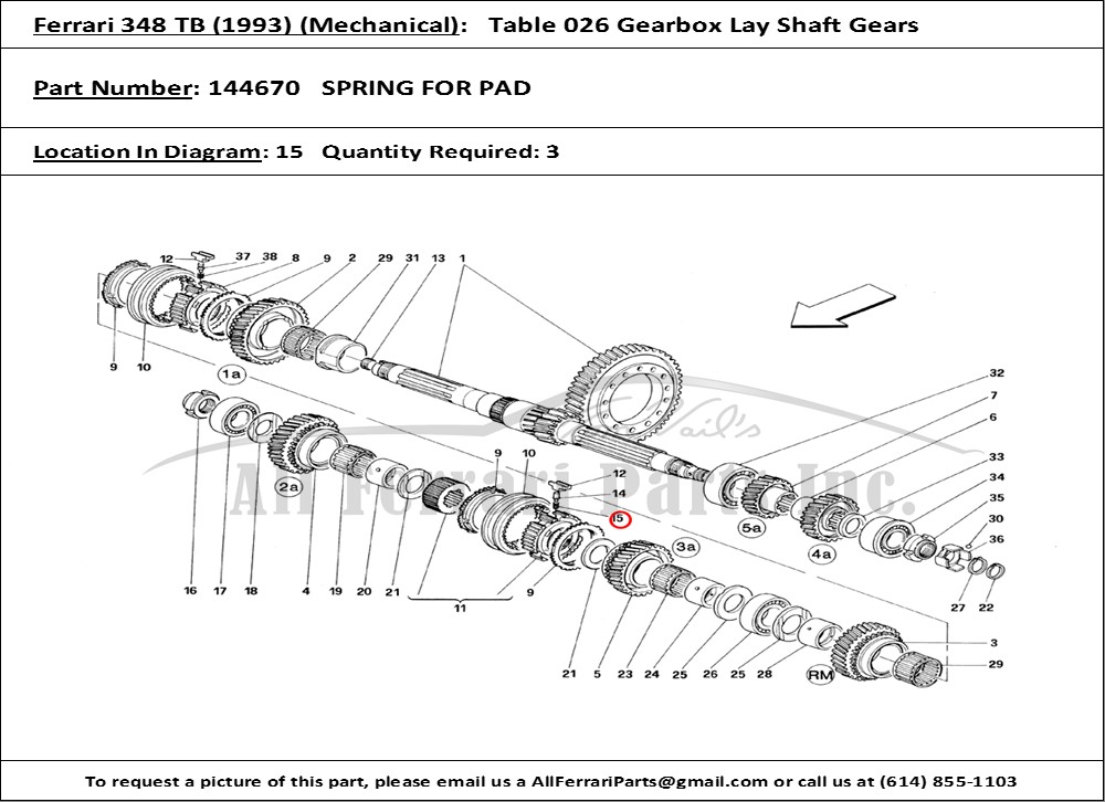 Ferrari Part 144670