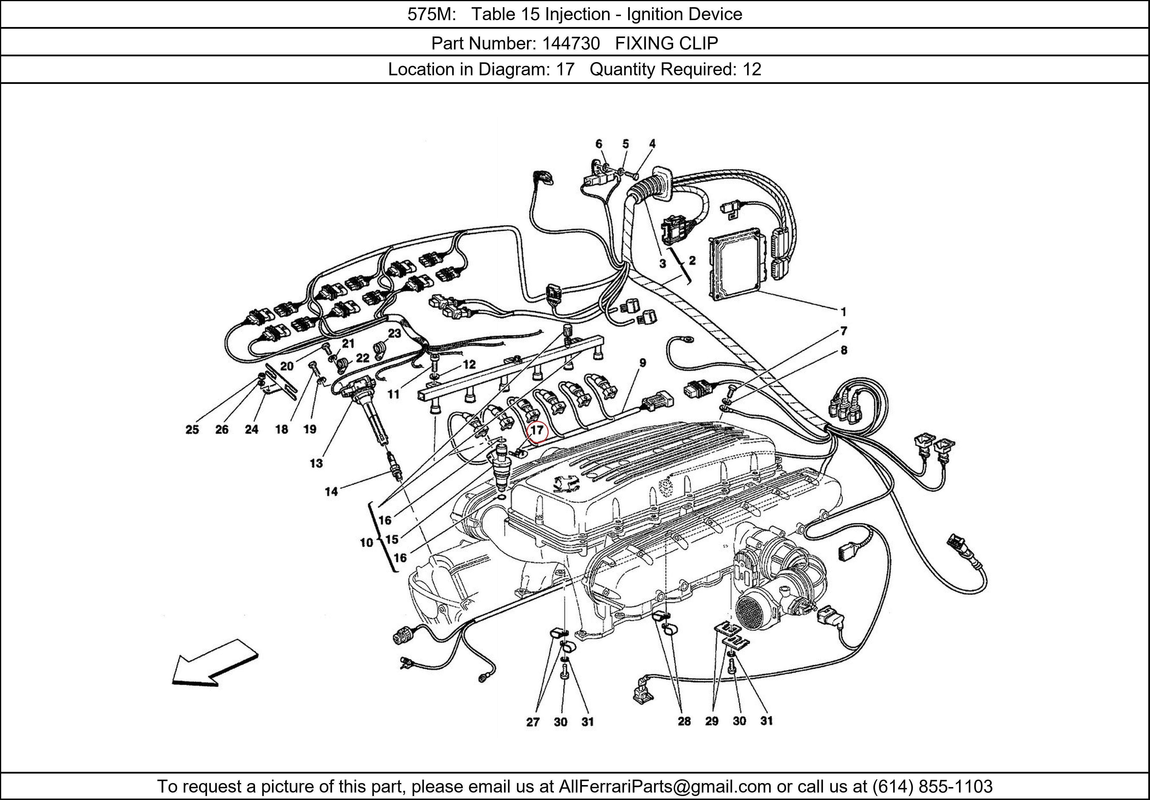 Ferrari Part 144730