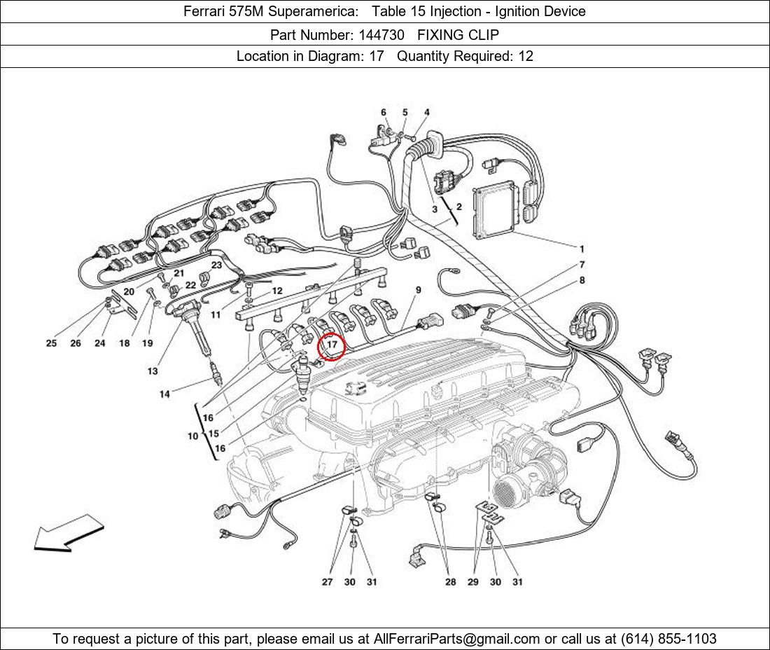 Ferrari Part 144730