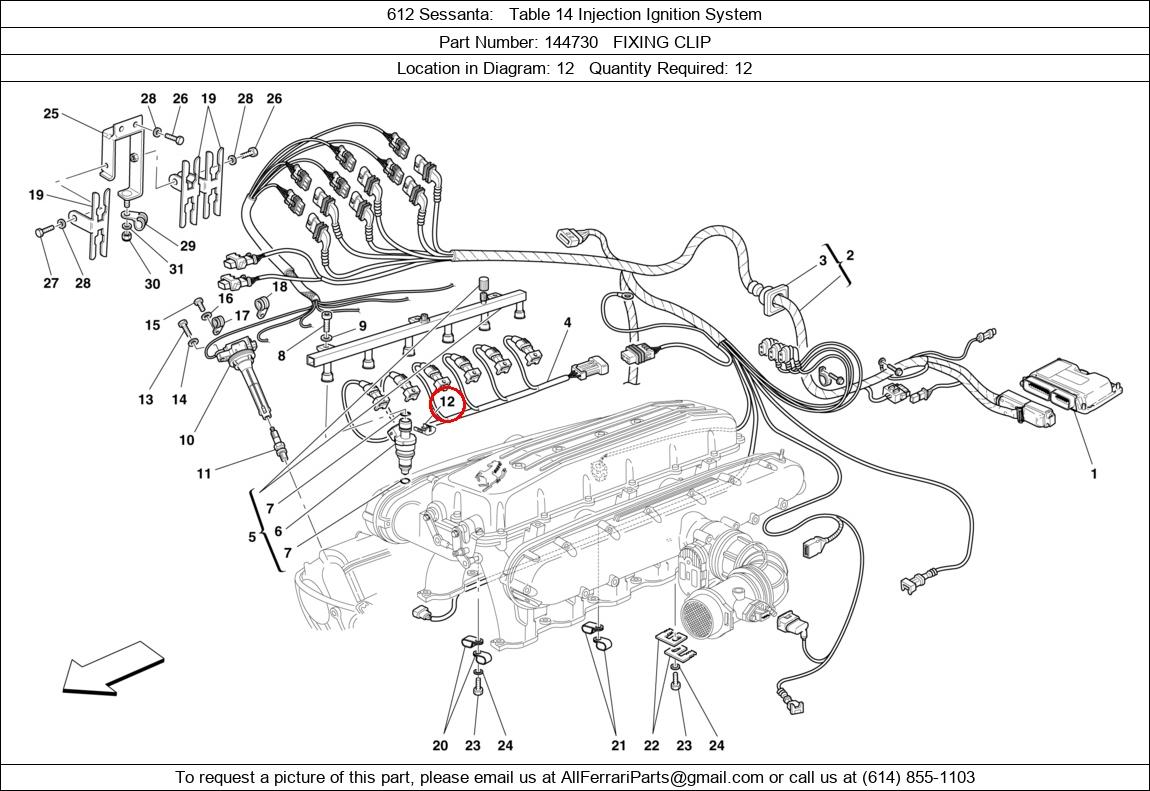 Ferrari Part 144730
