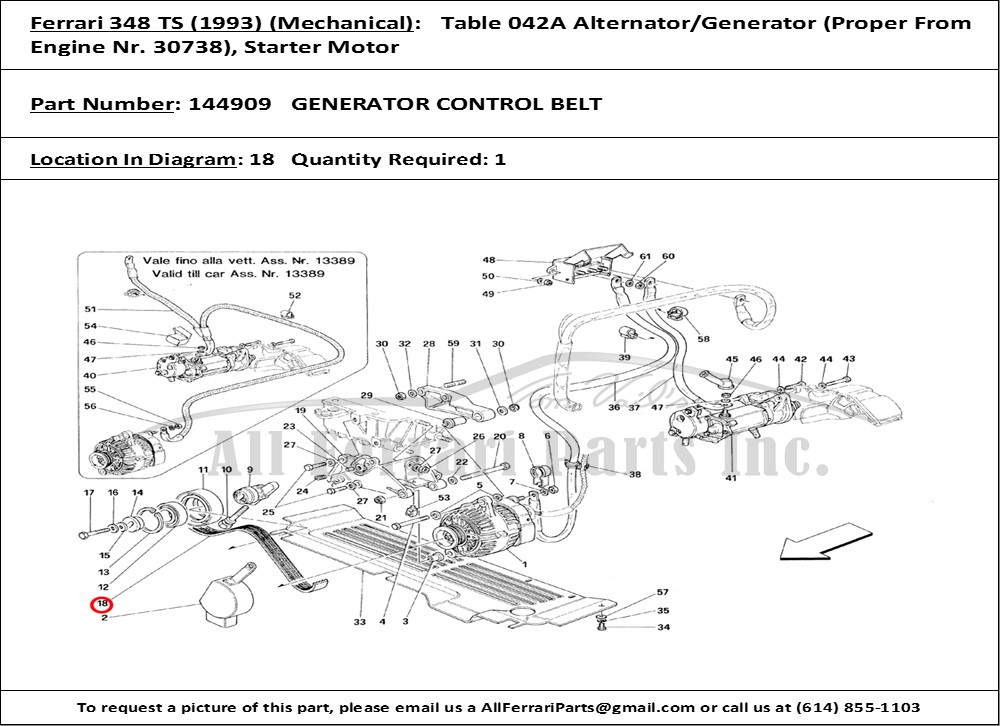 Ferrari Part 144909