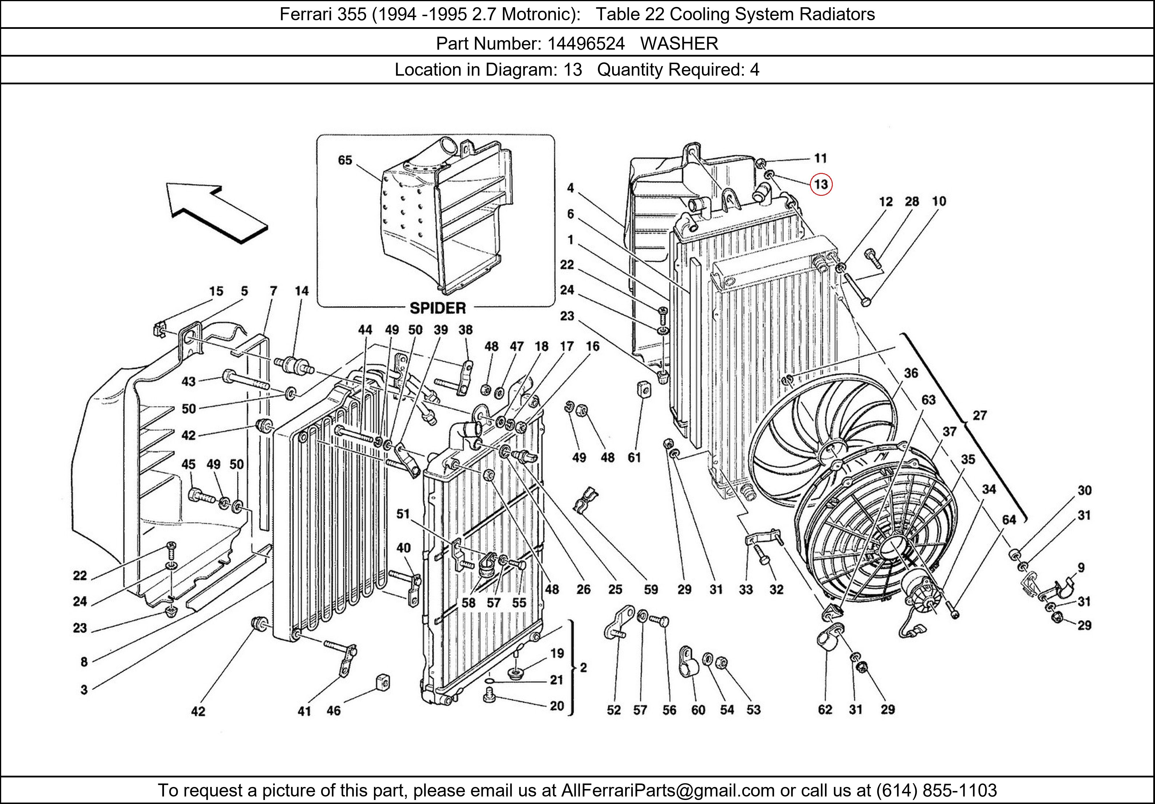 Ferrari Part 14496524