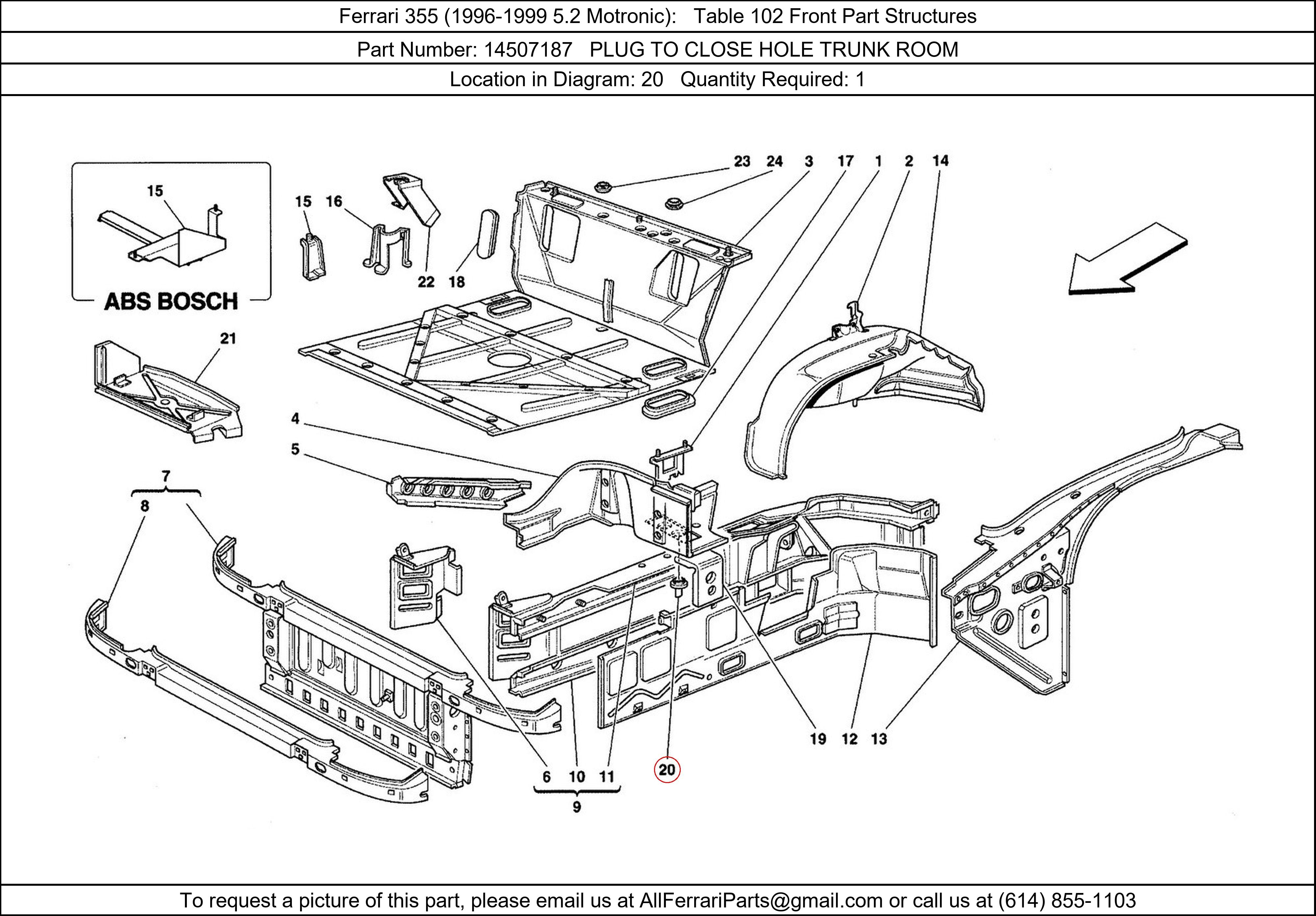 Ferrari Part 14507187