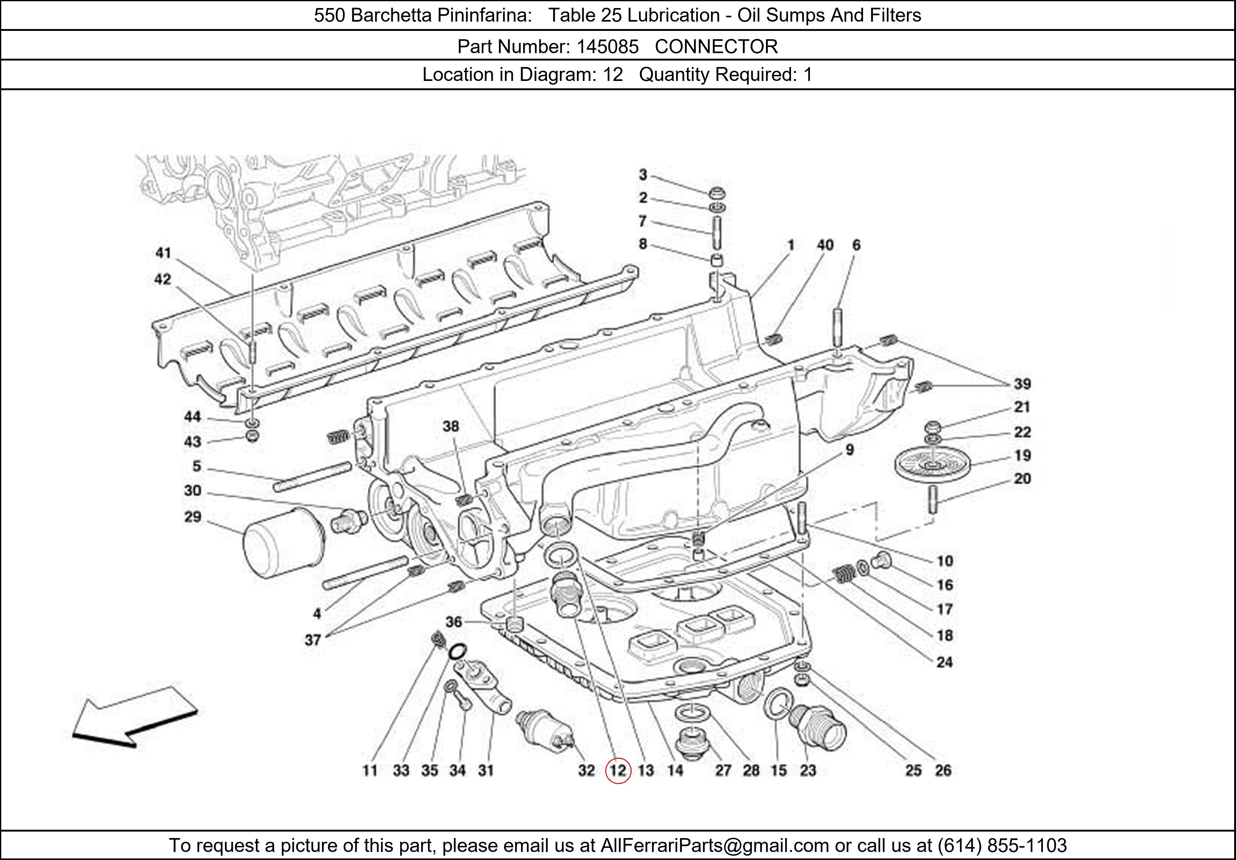 Ferrari Part 145085