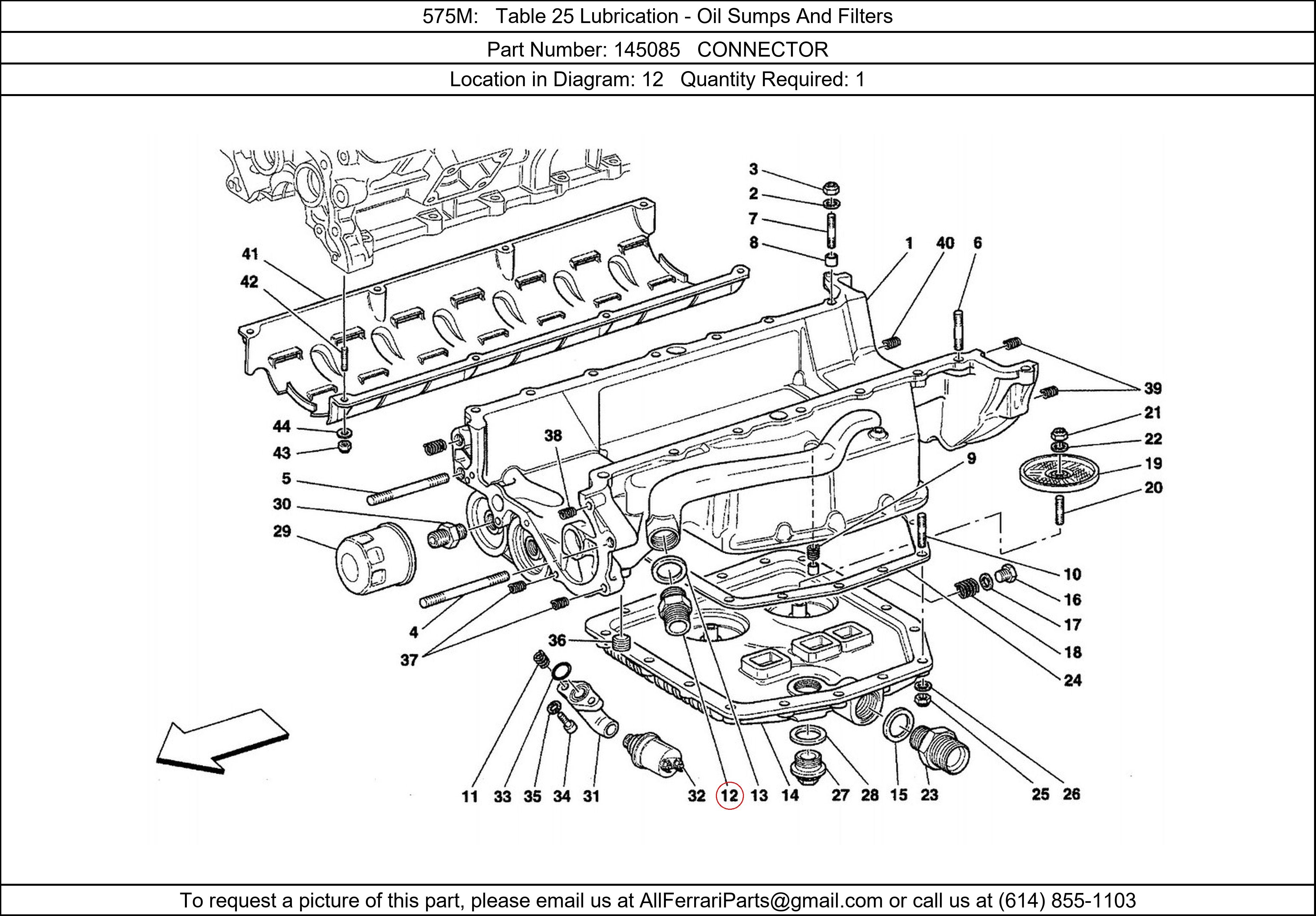 Ferrari Part 145085