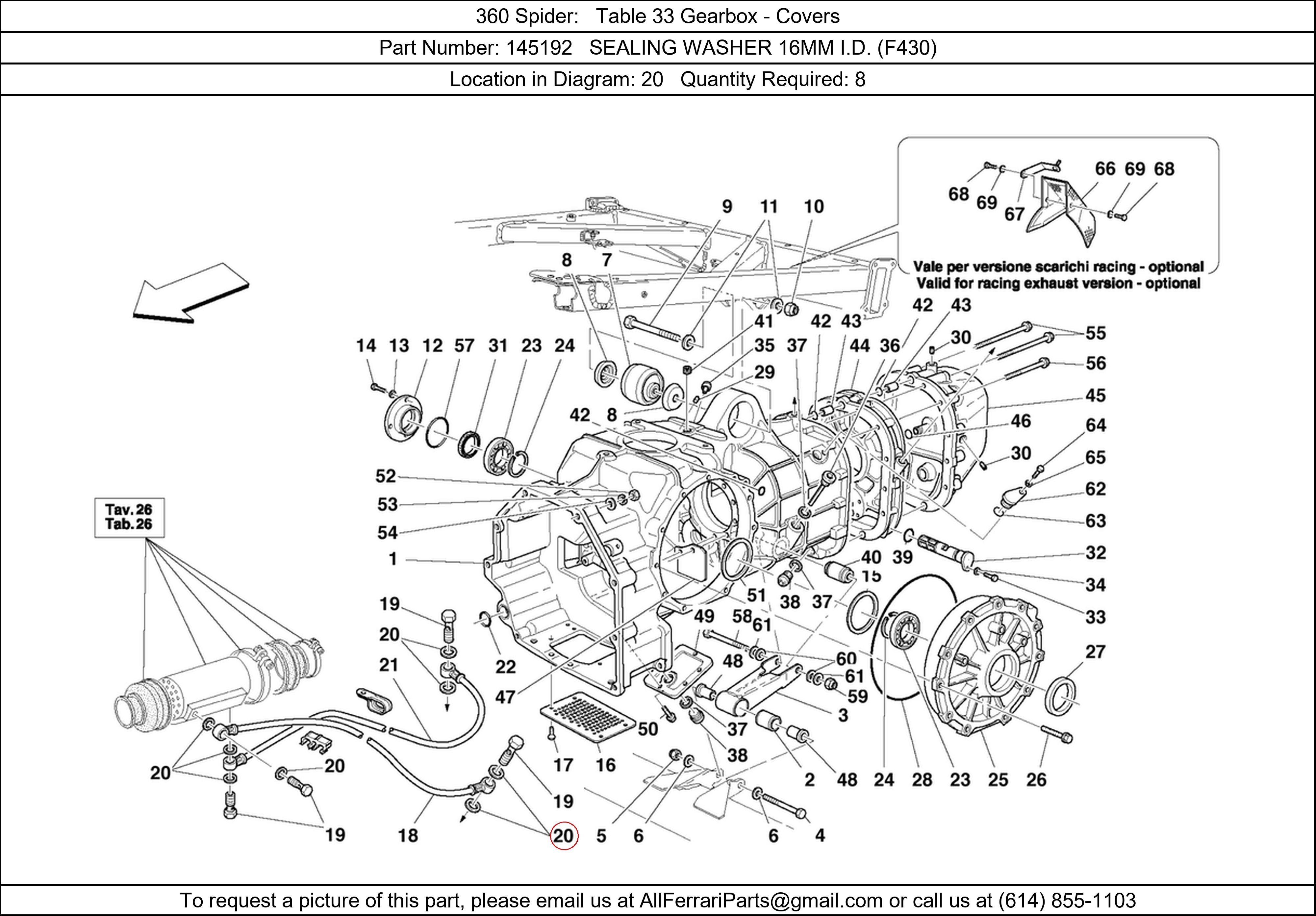 Ferrari Part 145192