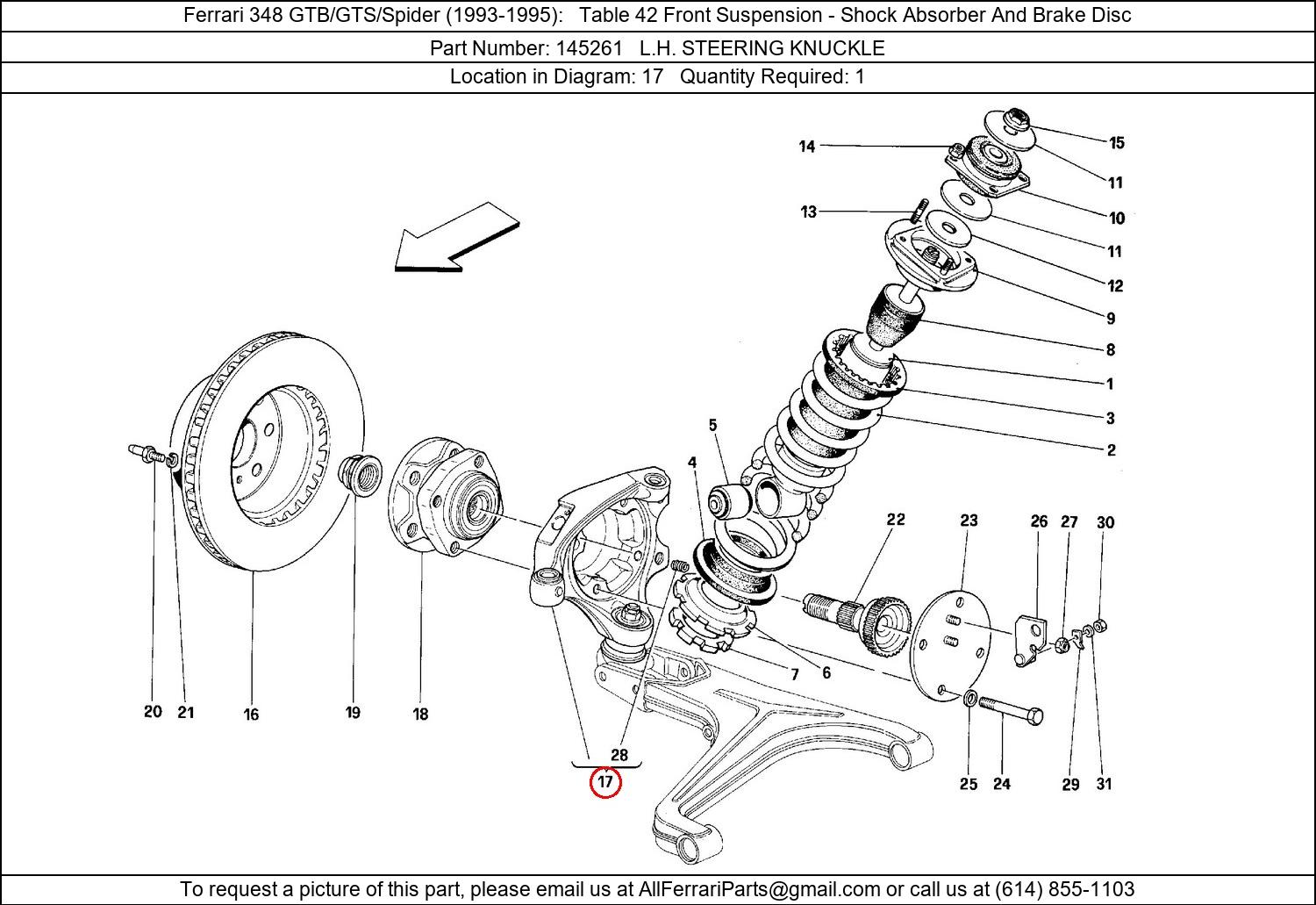 Ferrari Part 145261