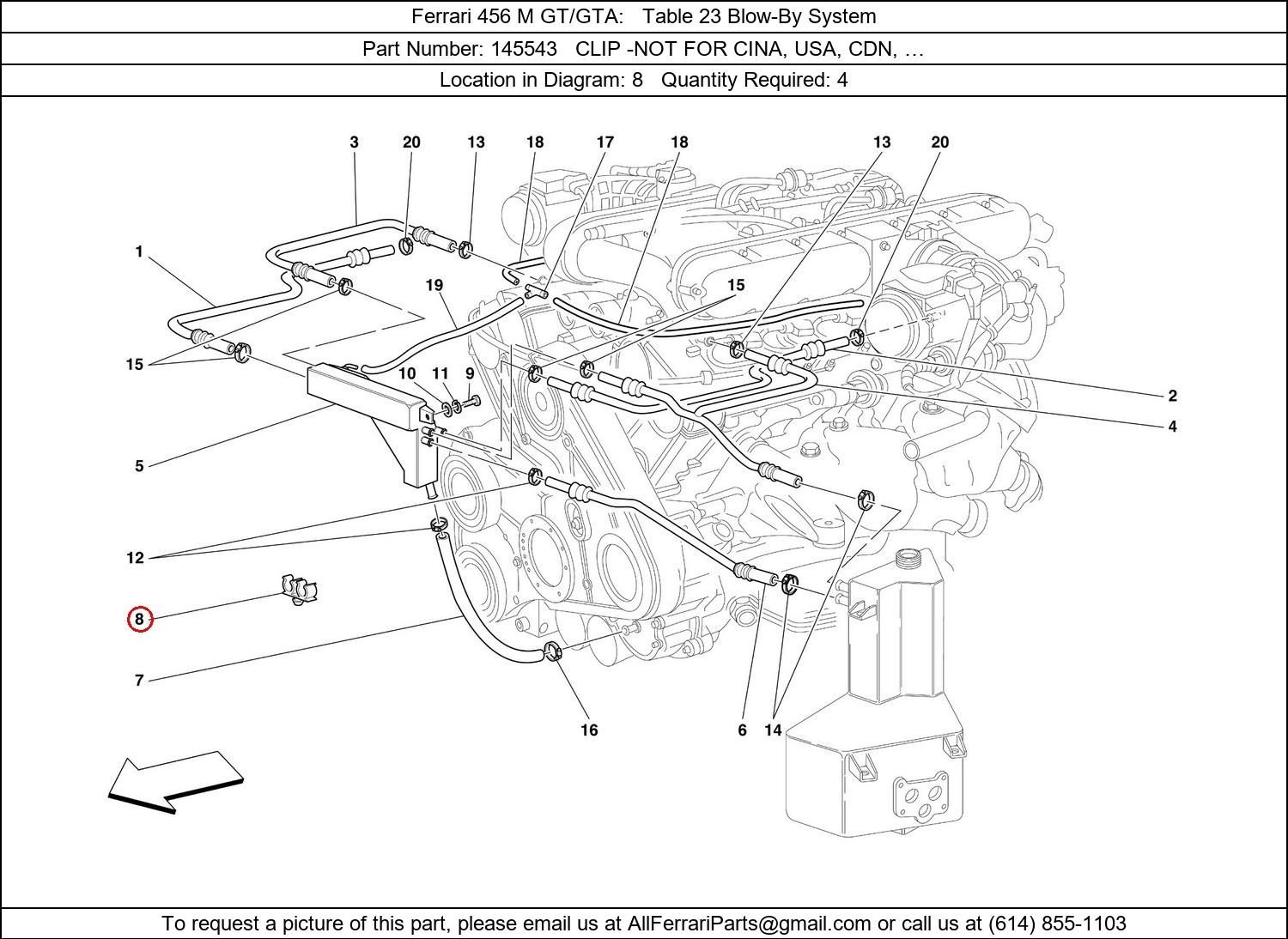 Ferrari Part 145543