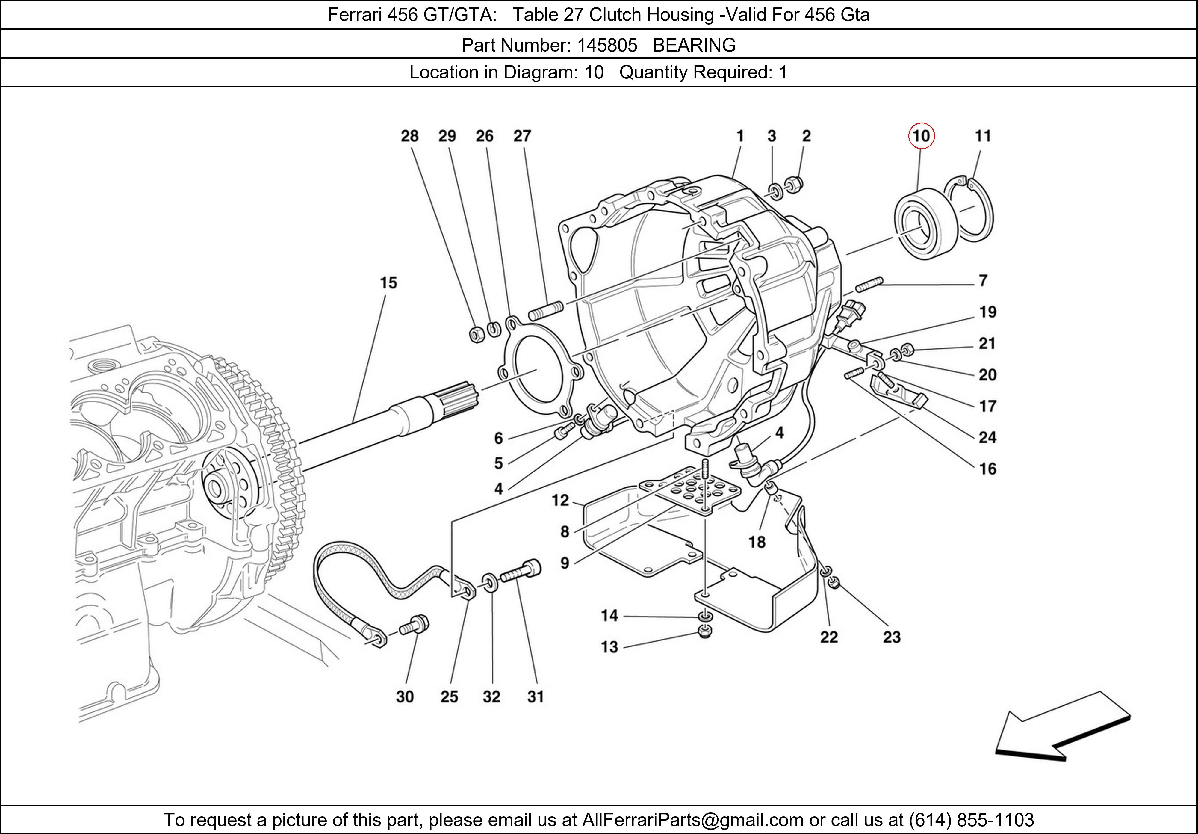 Ferrari Part 145805