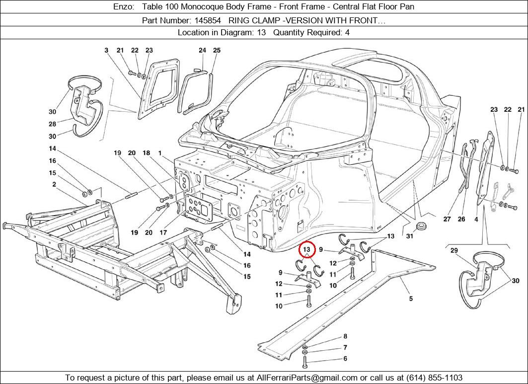 Ferrari Part 145854