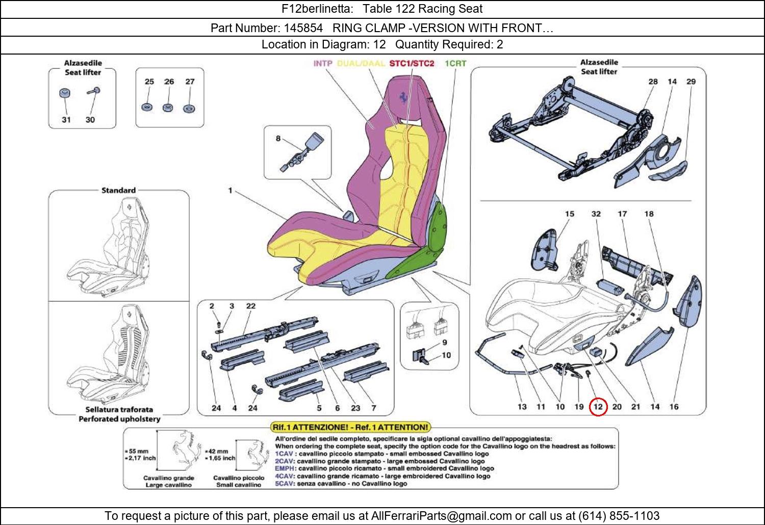 Ferrari Part 145854