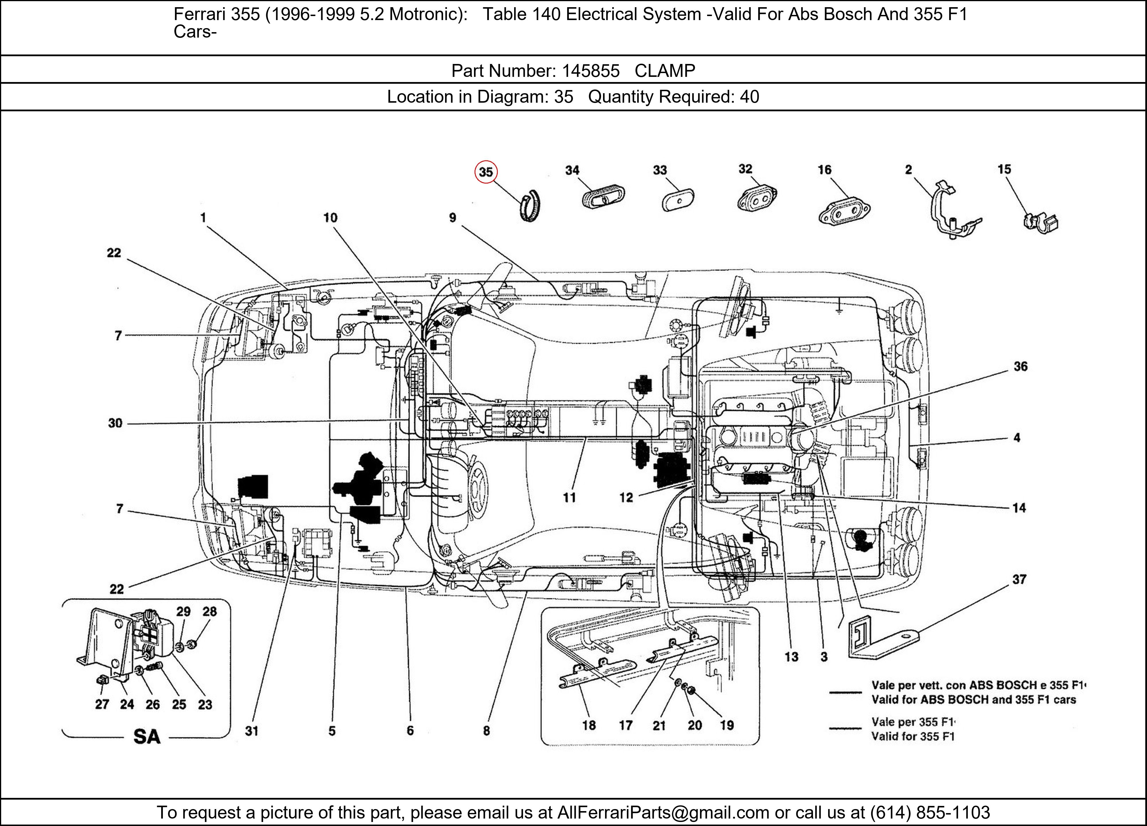 Ferrari Part 145855