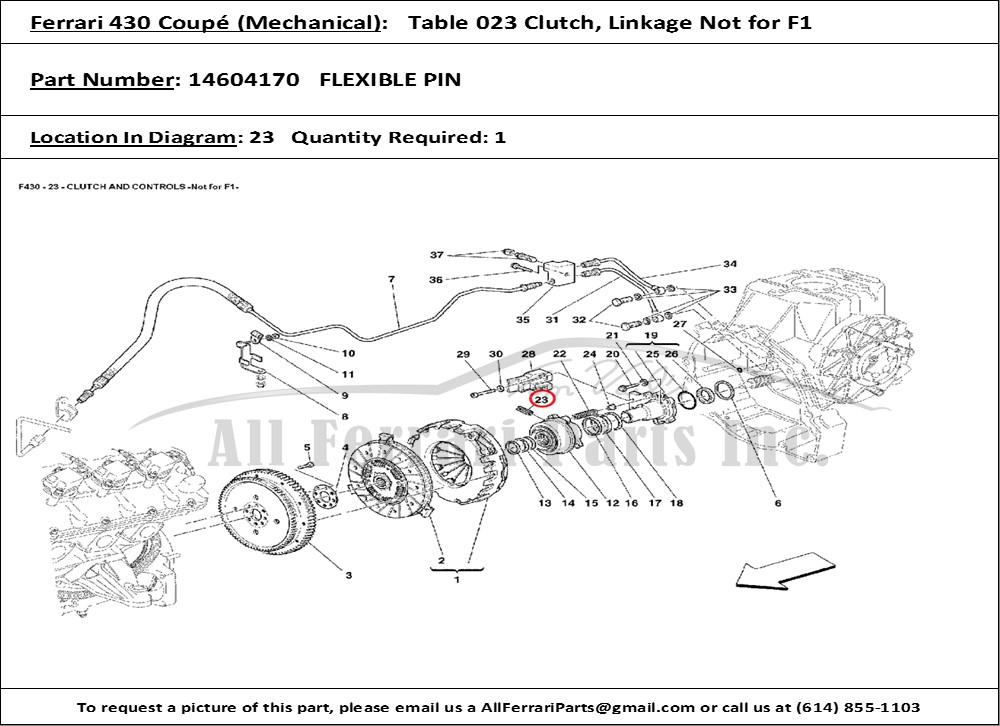 Ferrari Part 14604170