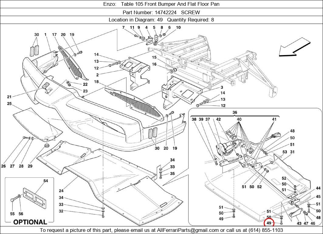 Ferrari Part 14742224