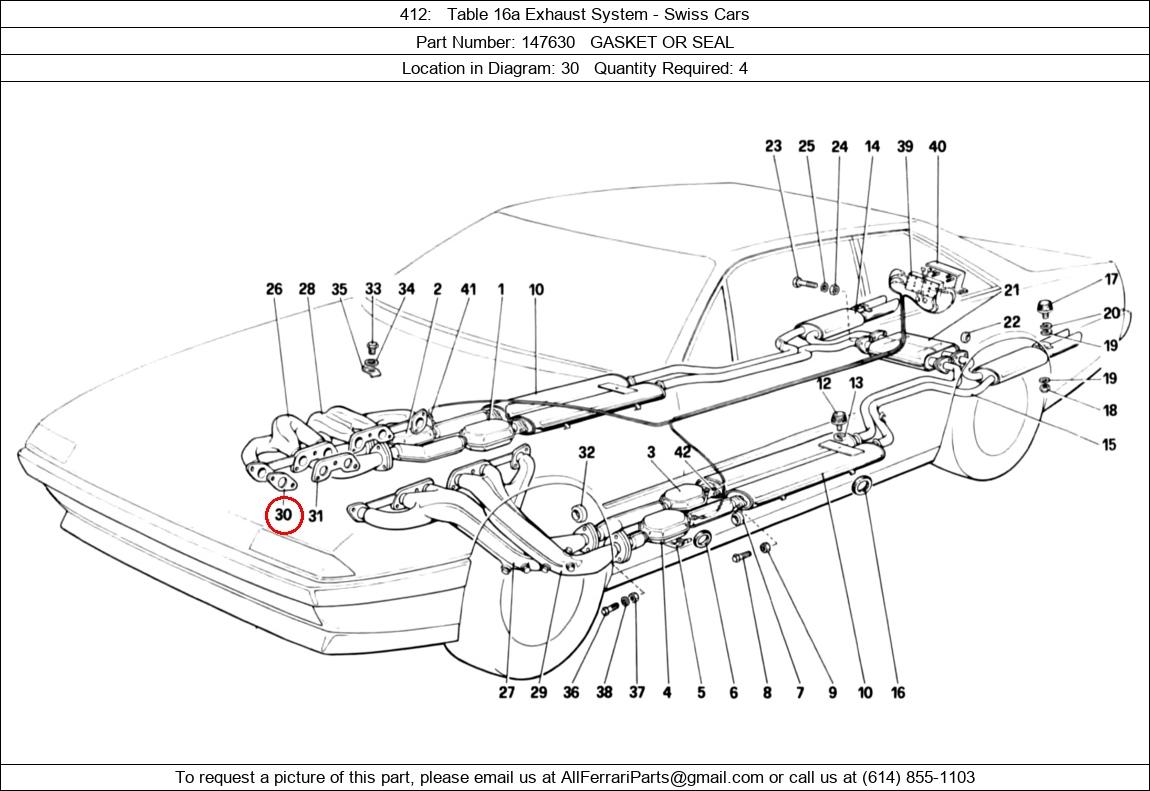 Ferrari Part 147630