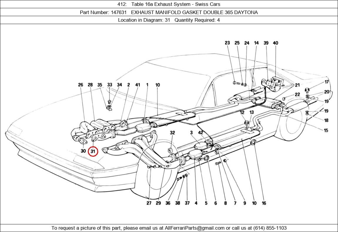 Ferrari Part 147631