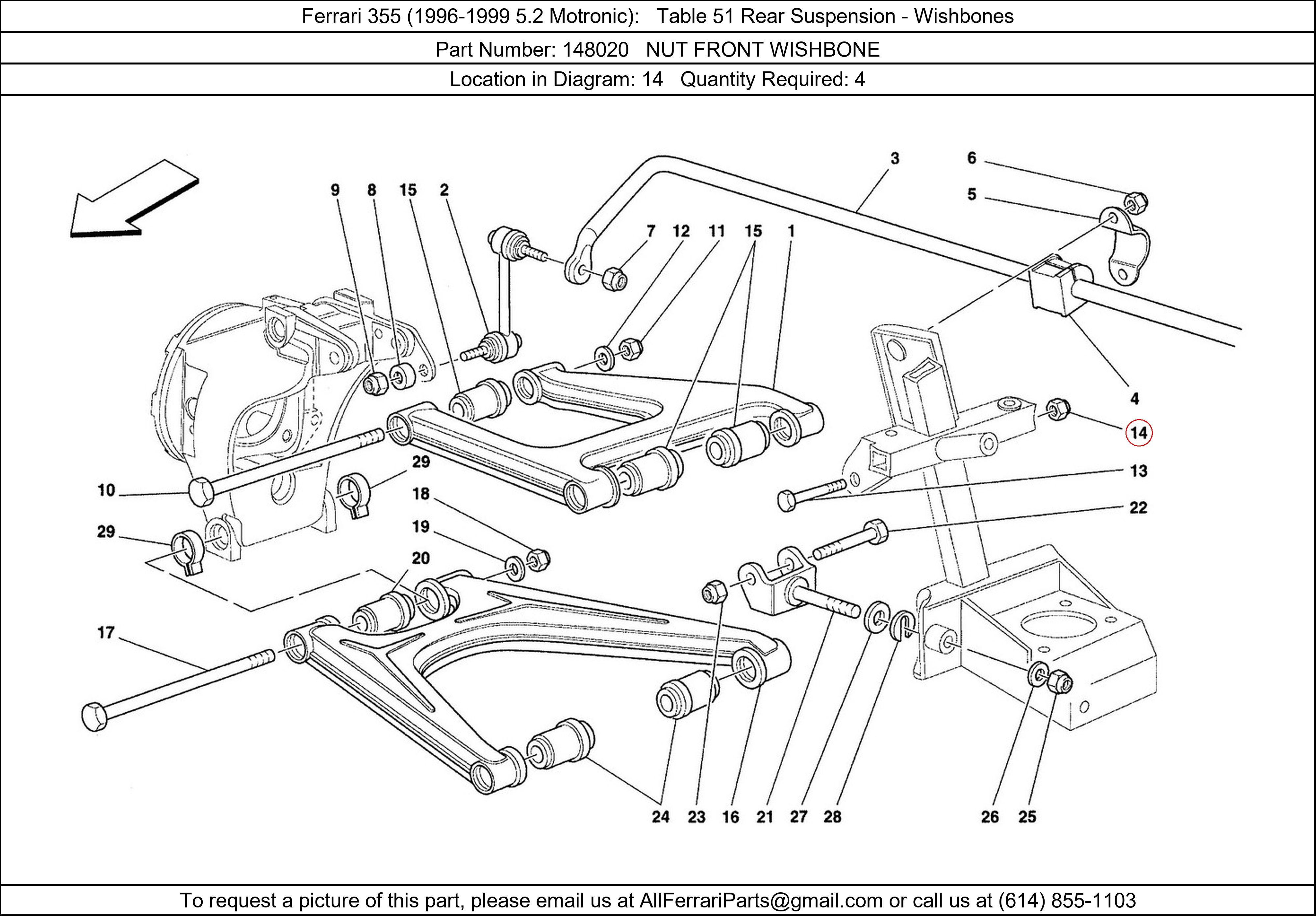 Ferrari Part 148020