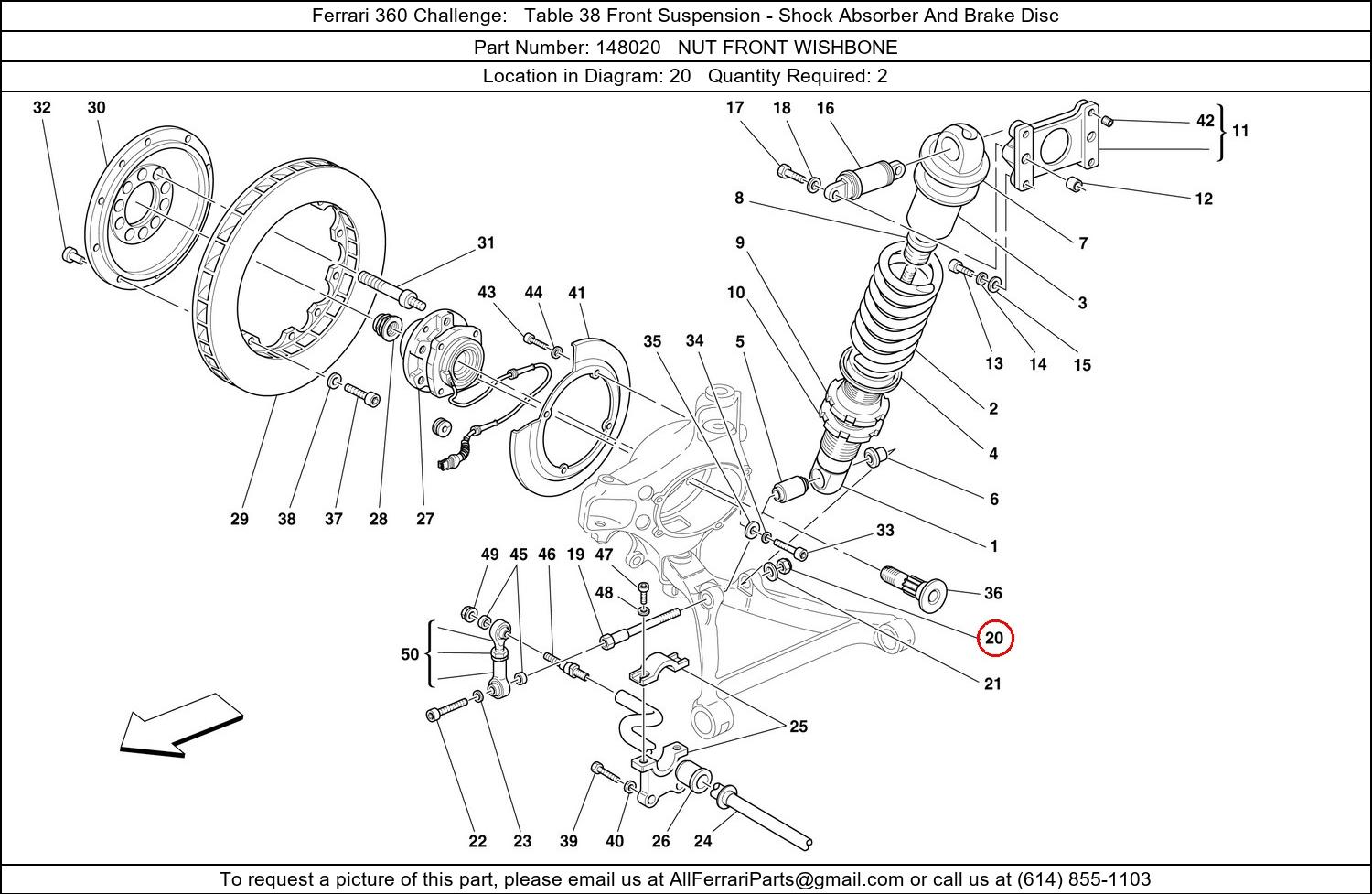 Ferrari Part 148020