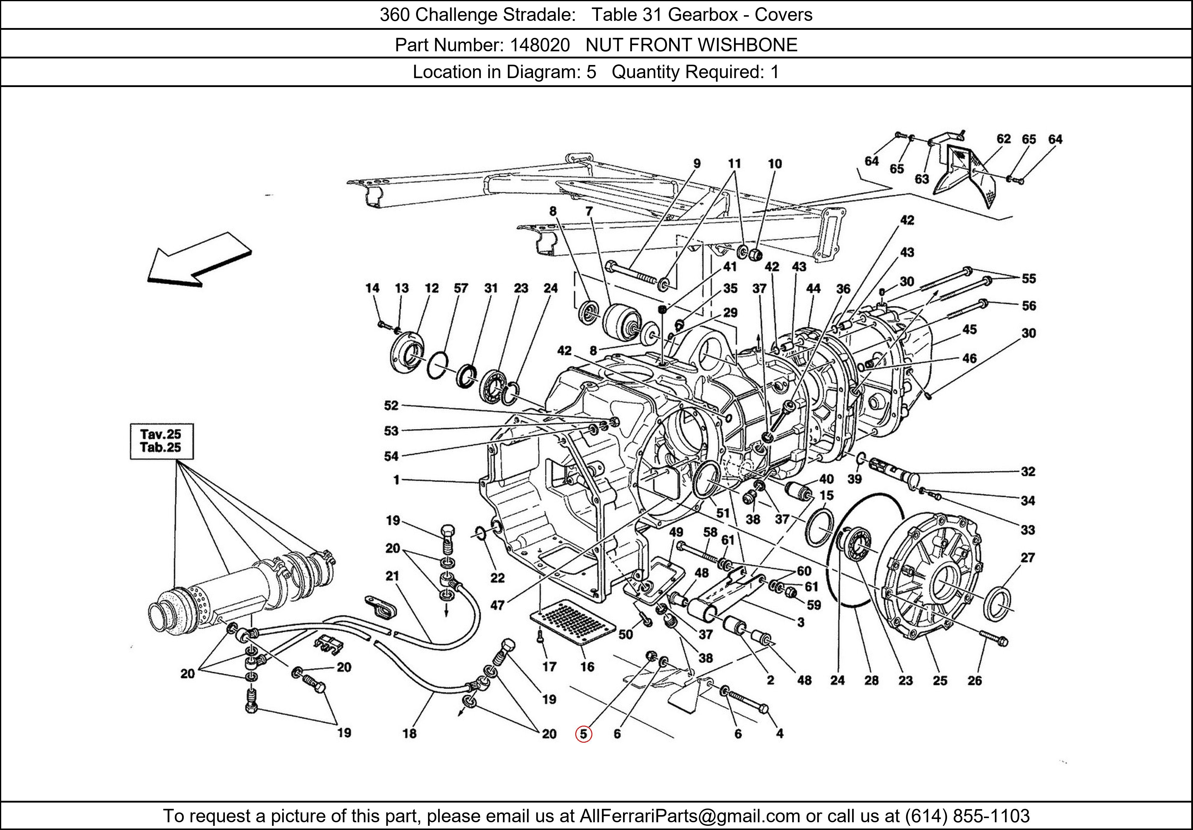 Ferrari Part 148020