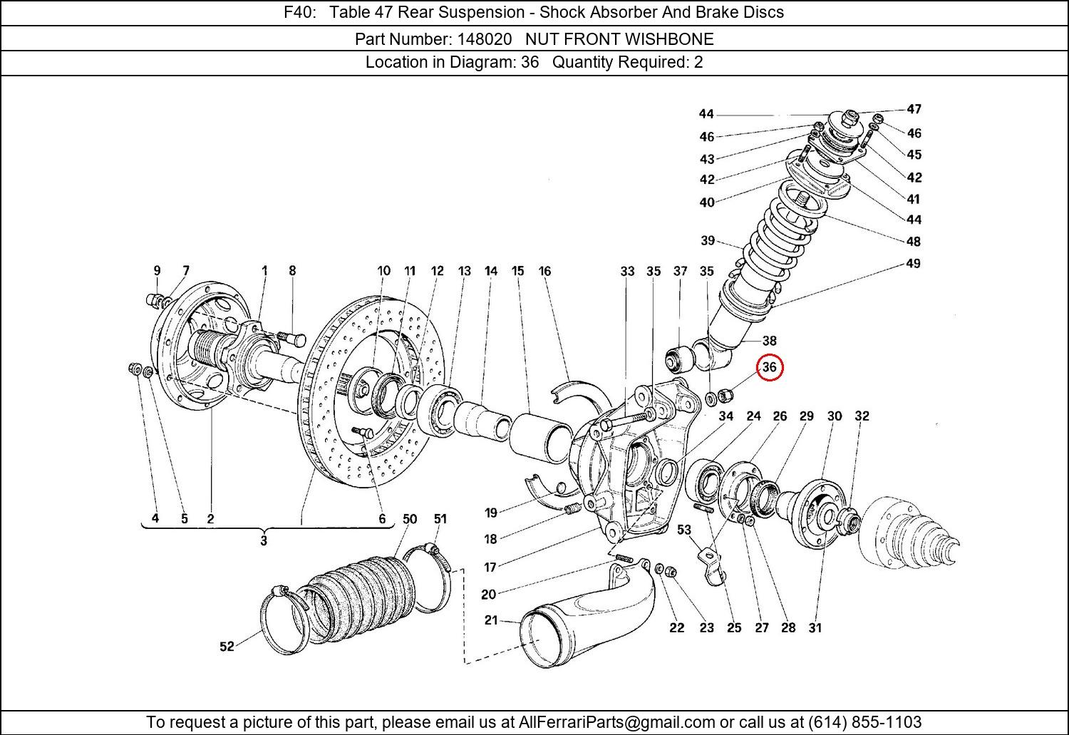 Ferrari Part 148020