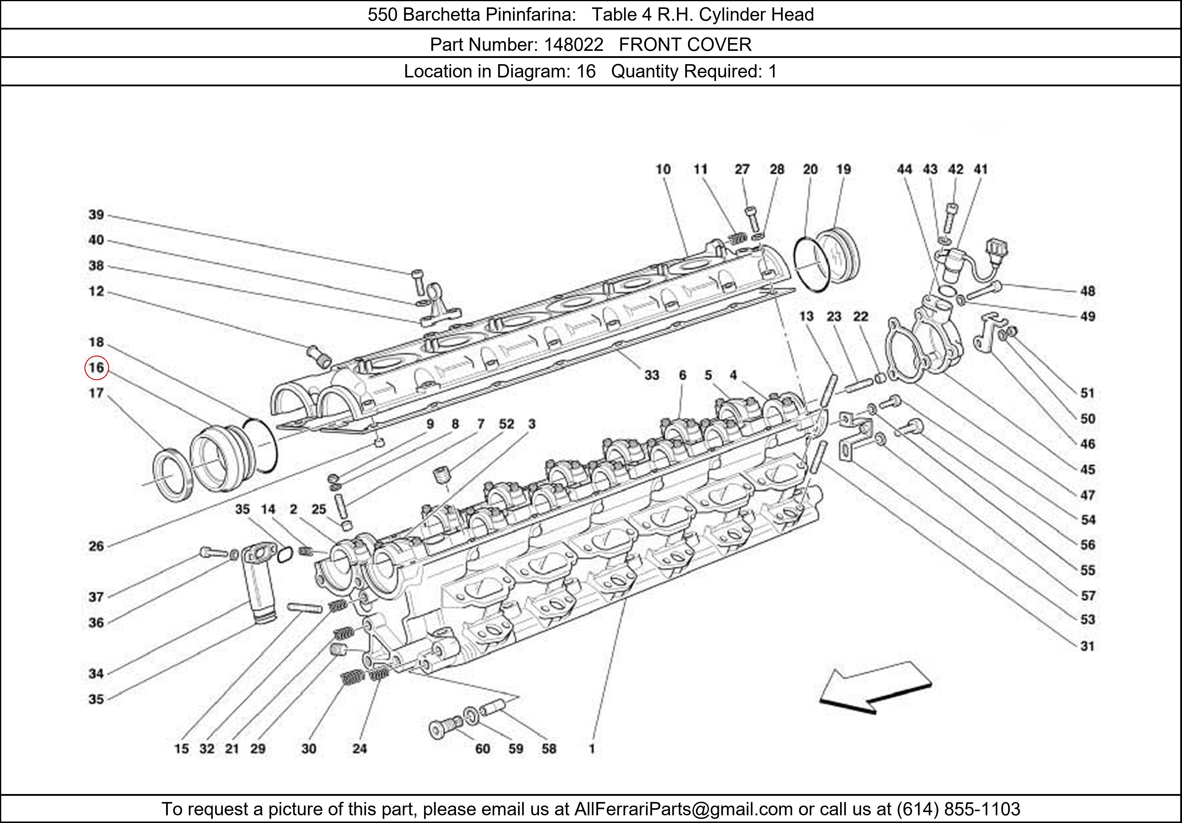 Ferrari Part 148022