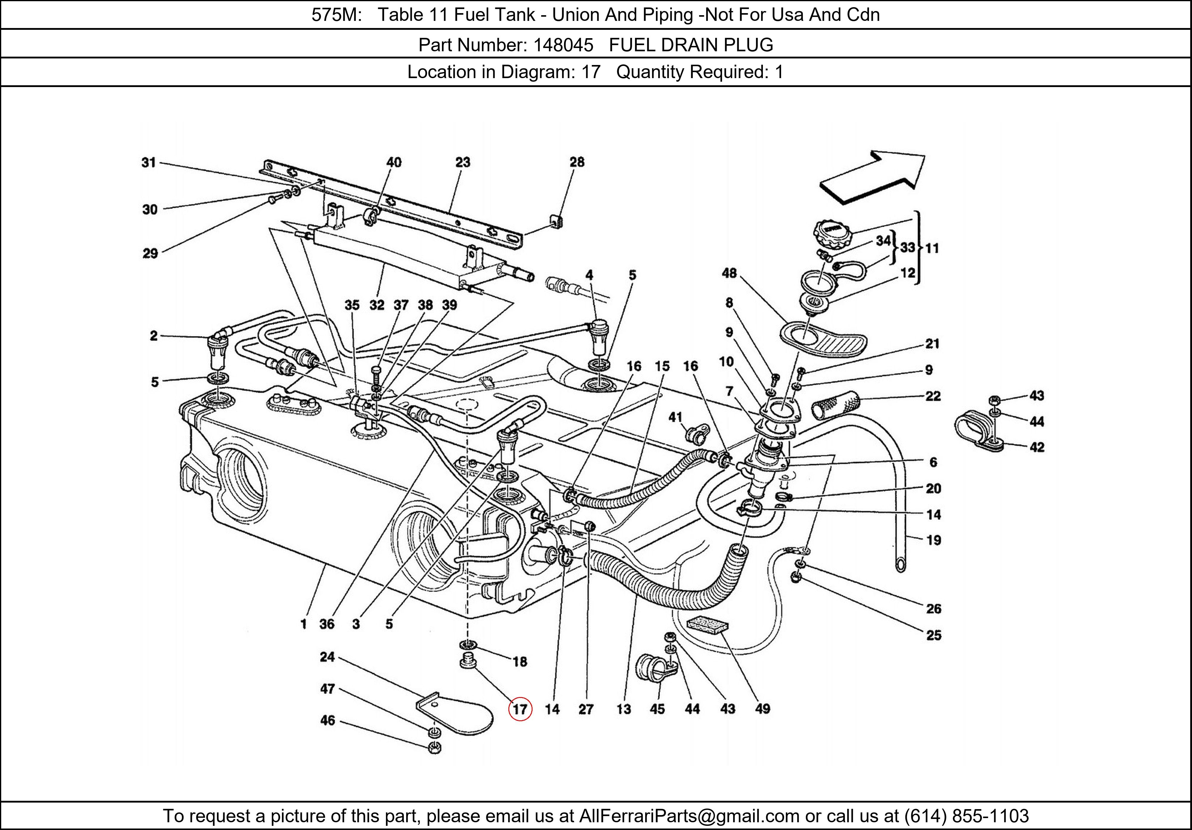 Ferrari Part 148045