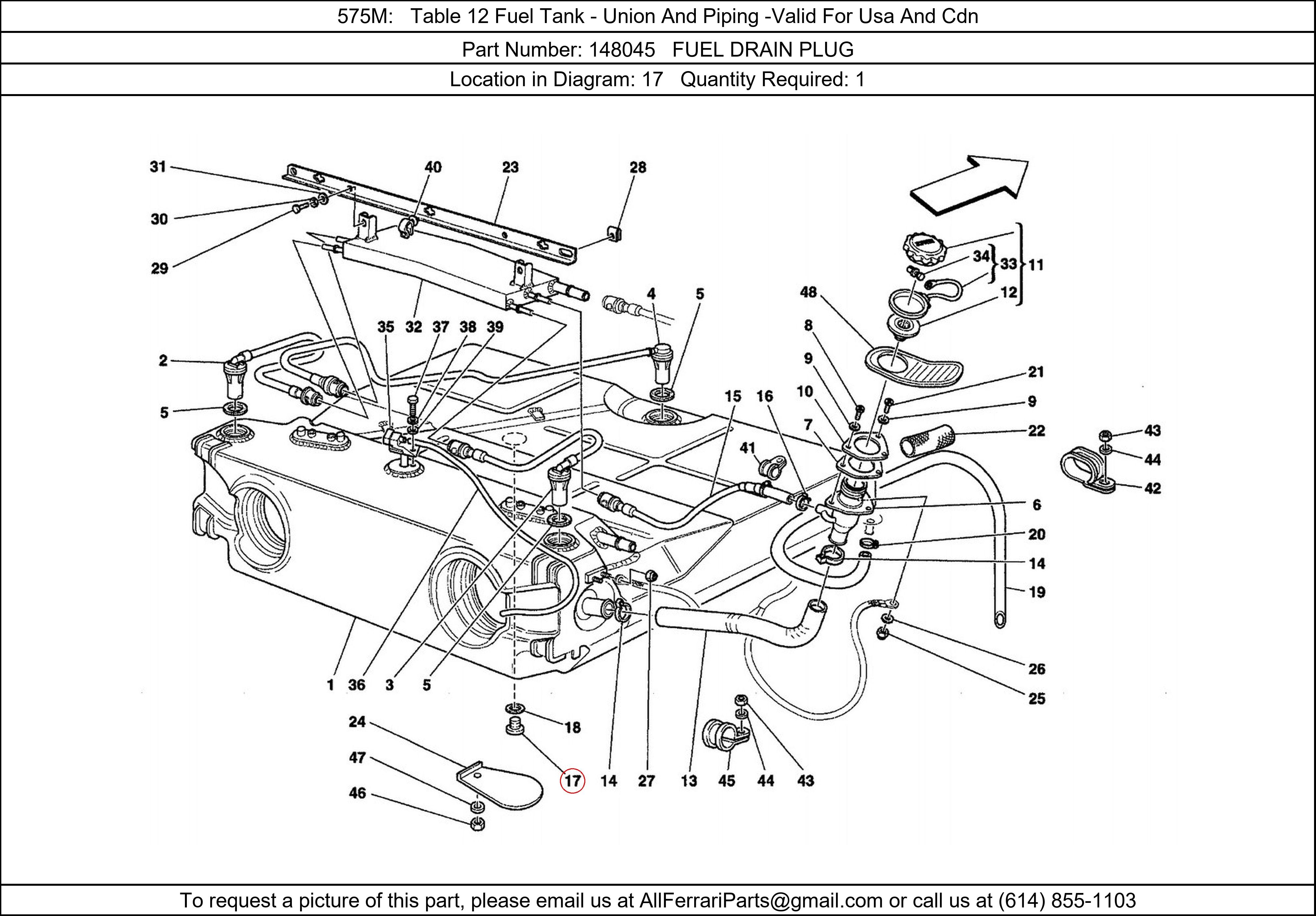 Ferrari Part 148045