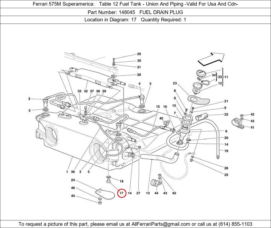 Ferrari Part 148045