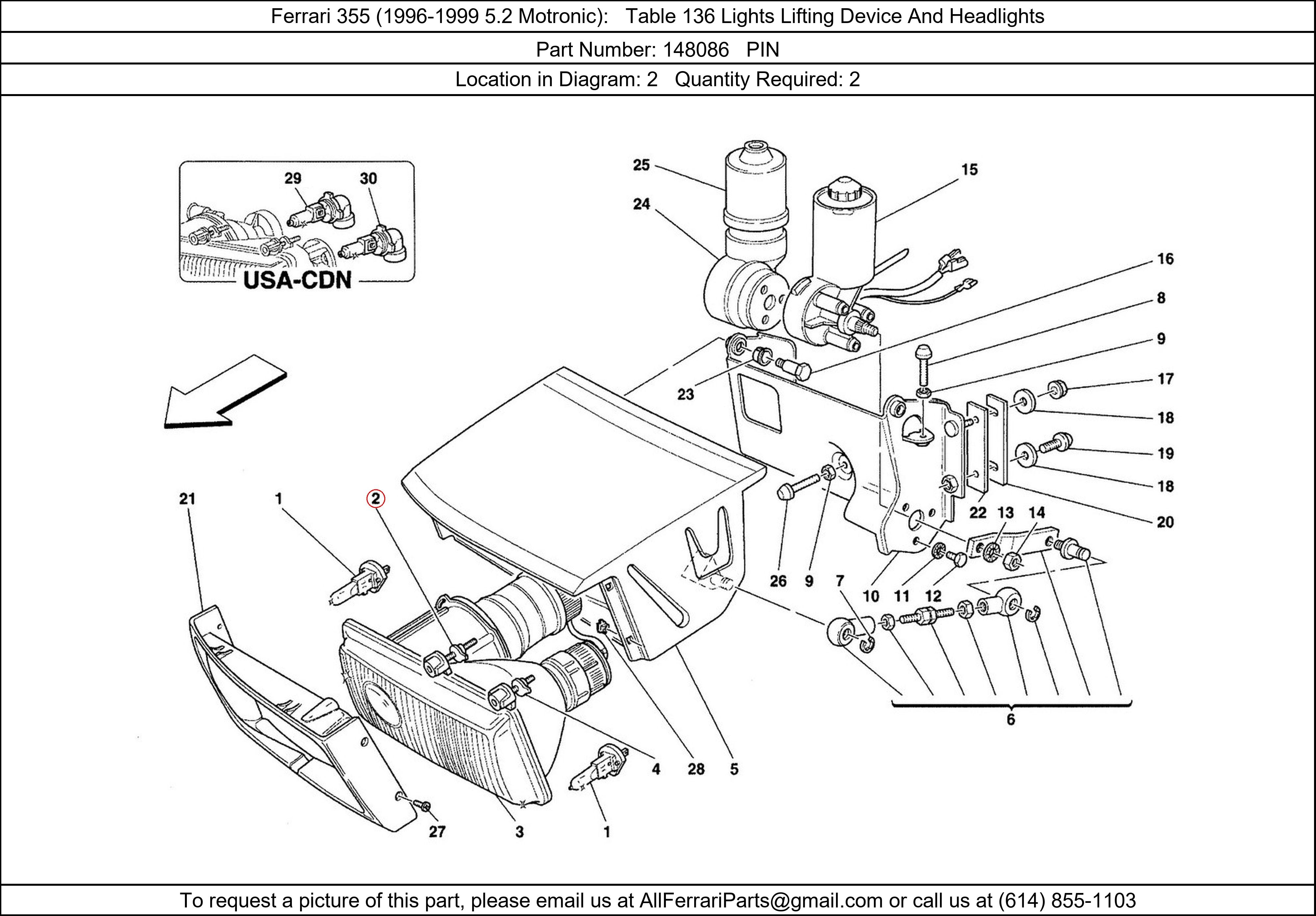 Ferrari Part 148086