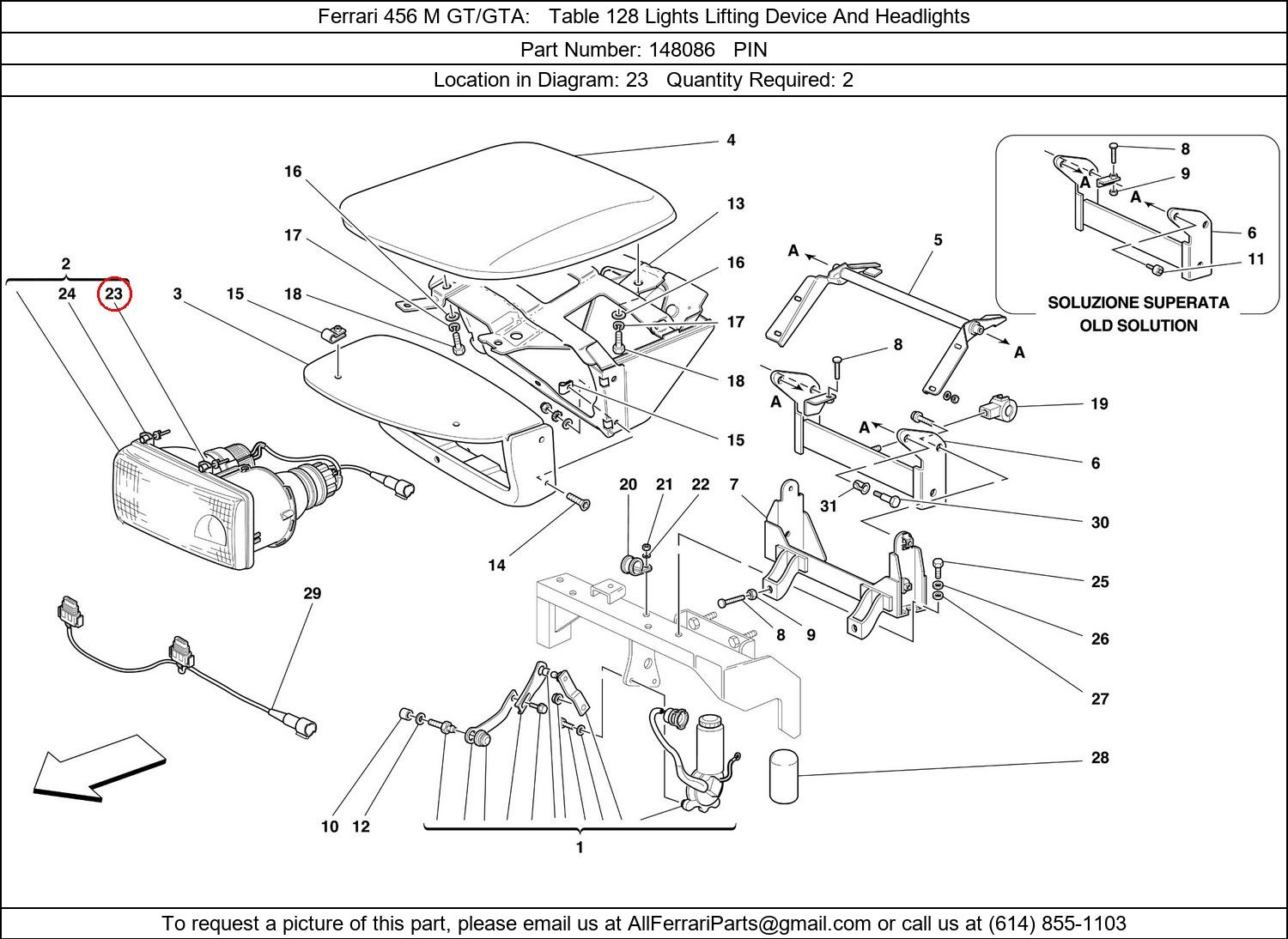 Ferrari Part 148086