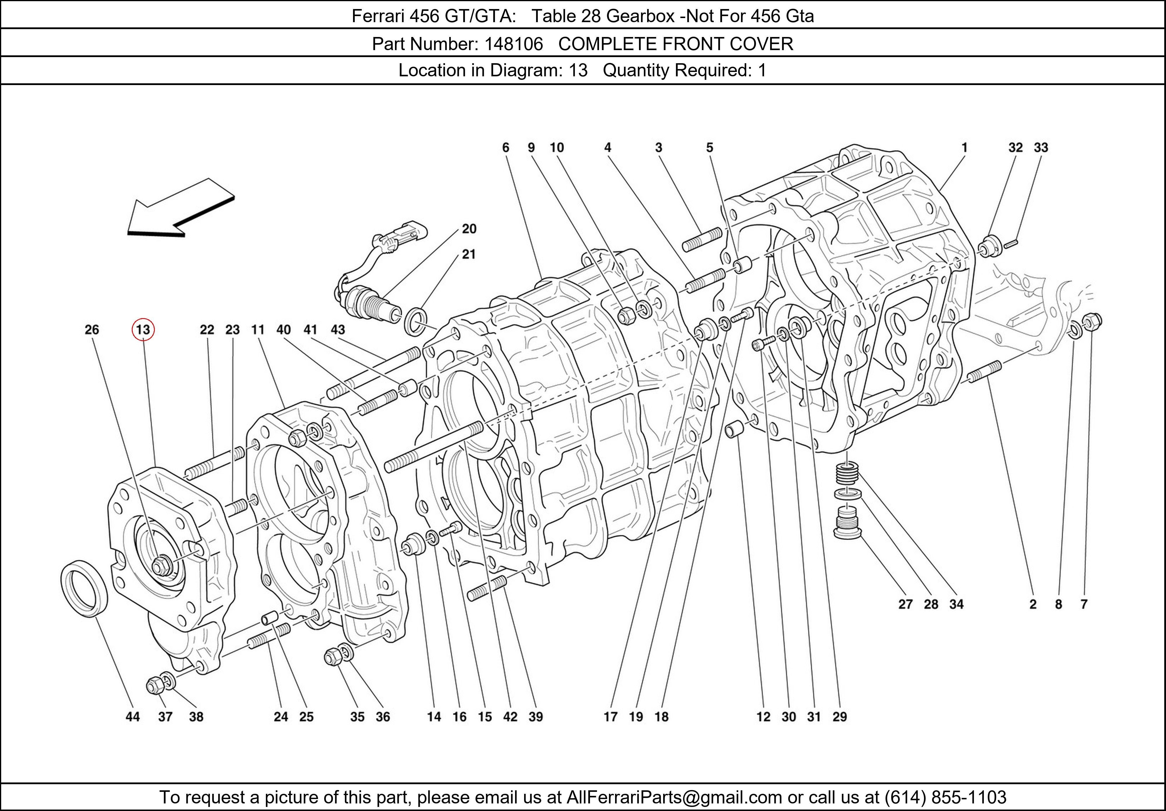 Ferrari Part 148106