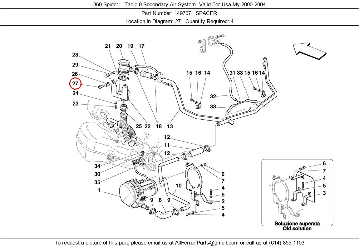 Ferrari Part 149707