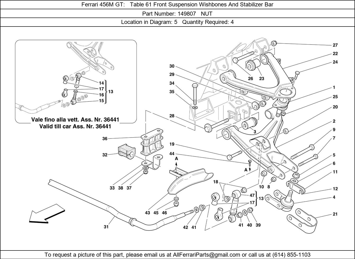 Ferrari Part 149807