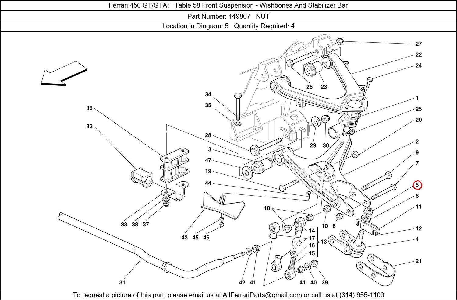 Ferrari Part 149807