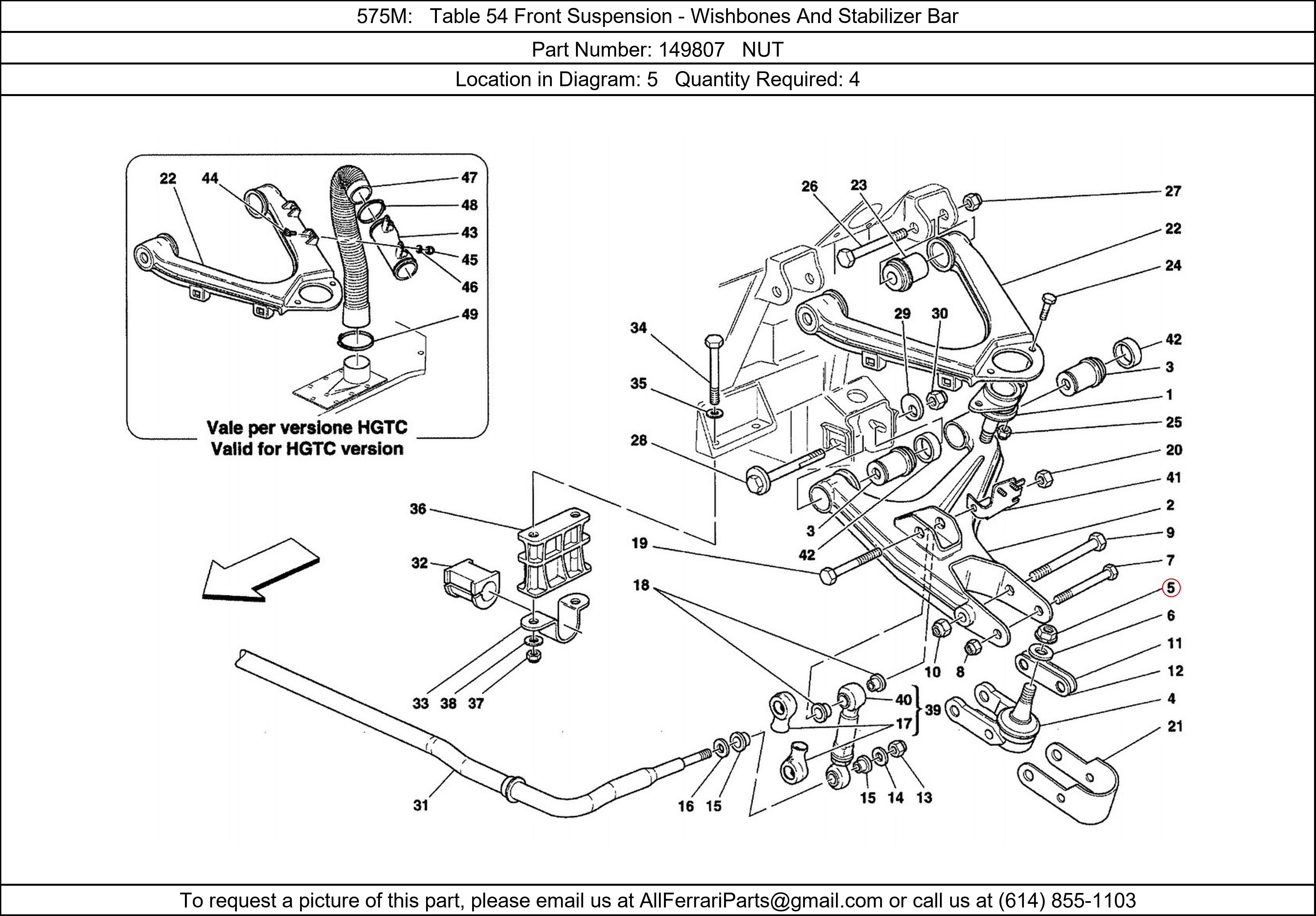 Ferrari Part 149807