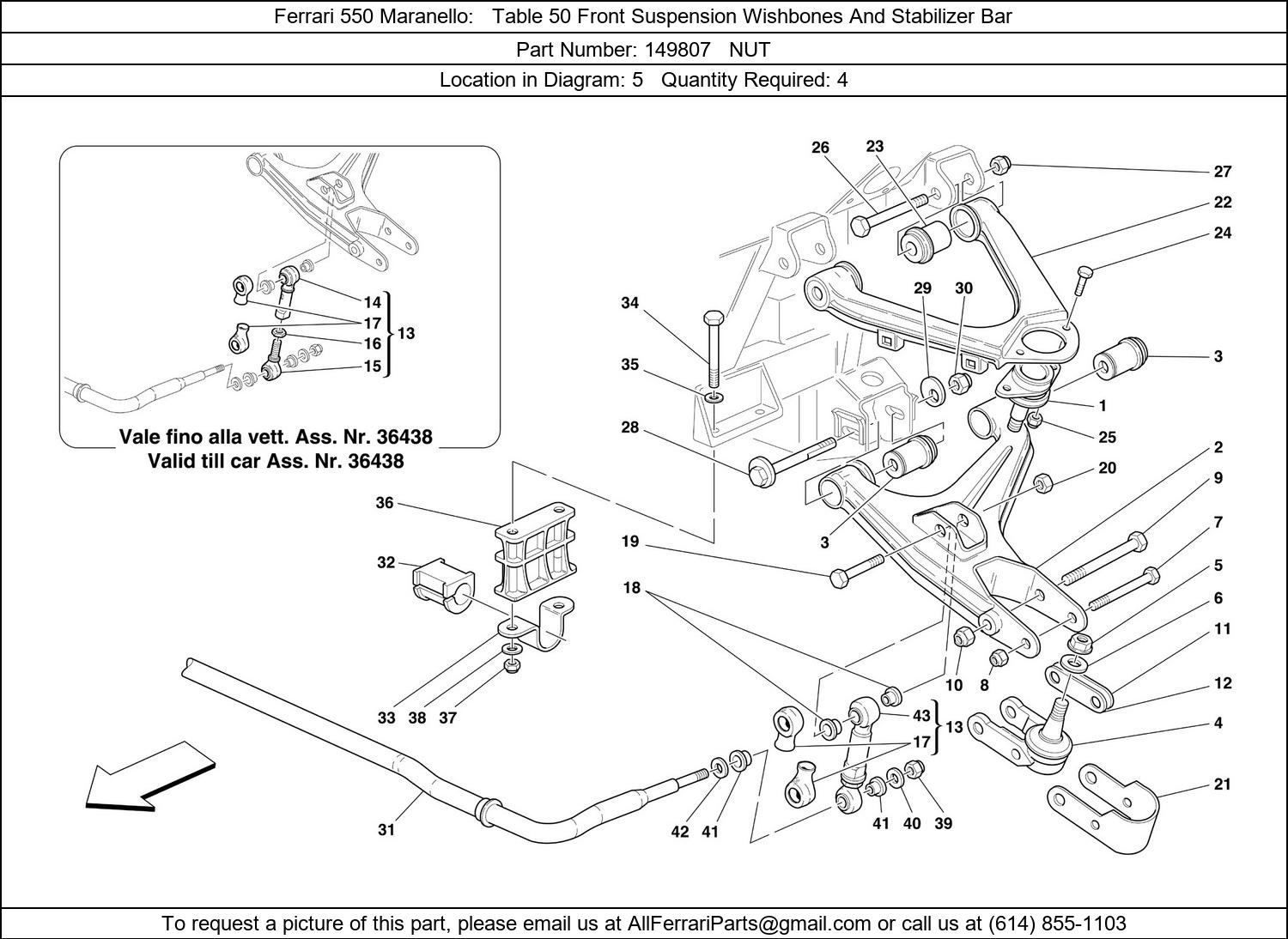 Ferrari Part 149807