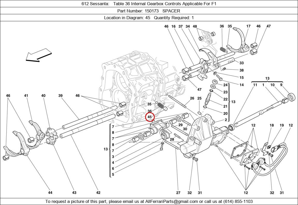 Ferrari Part 150173