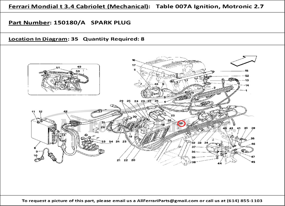 Ferrari Part 150180