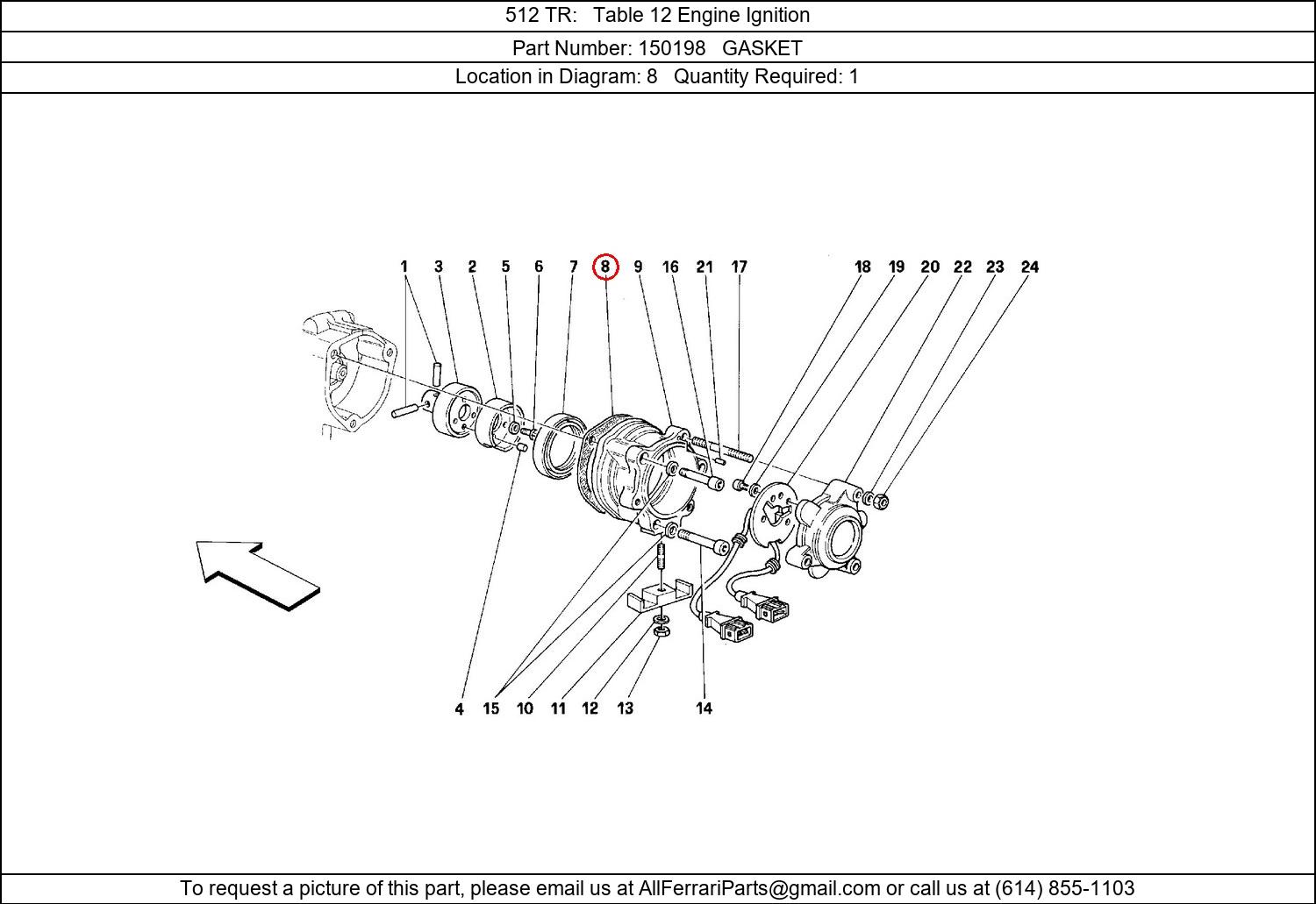 Ferrari Part 150198