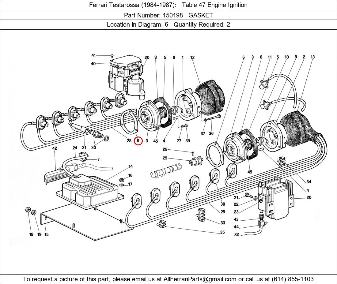 Ferrari Part 150198