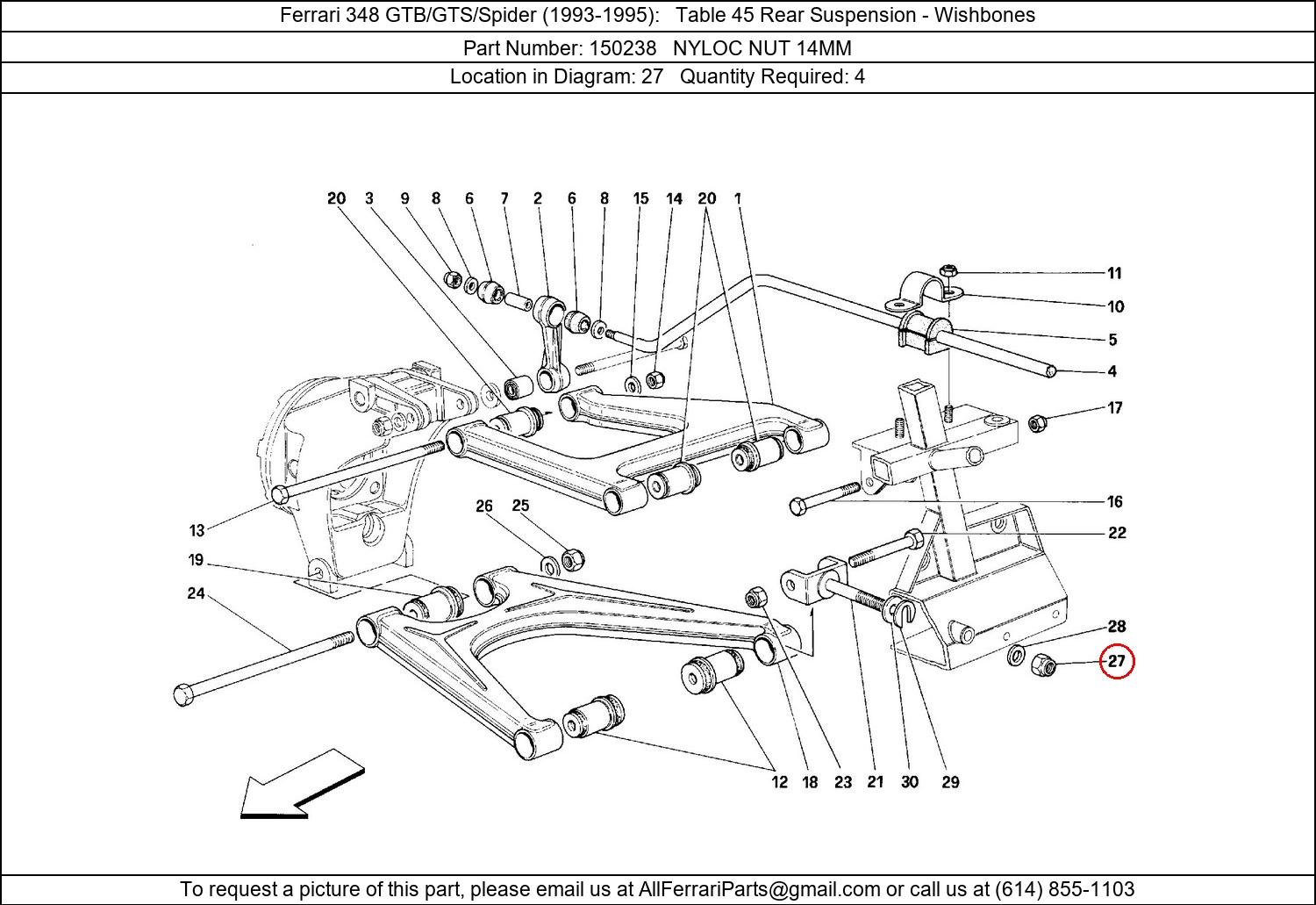 Ferrari Part 150238