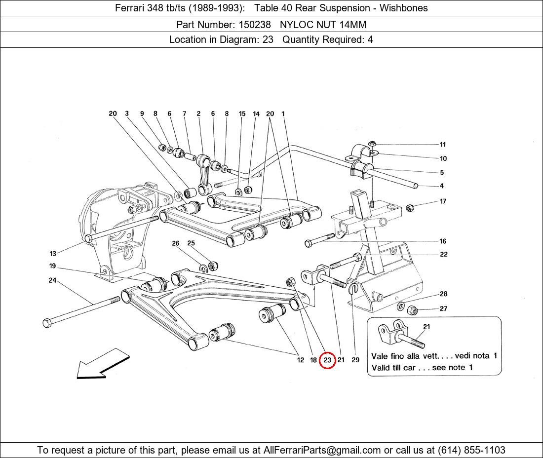 Ferrari Part 150238