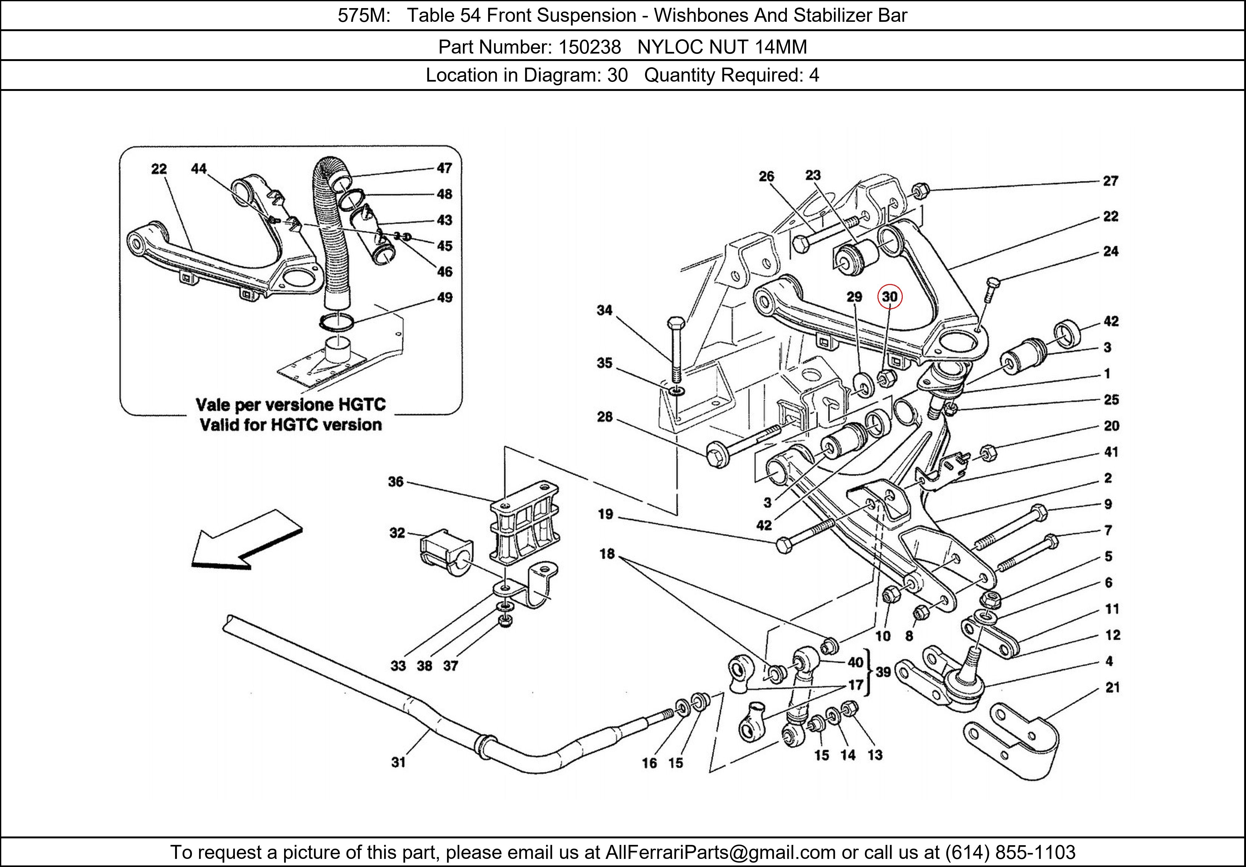 Ferrari Part 150238