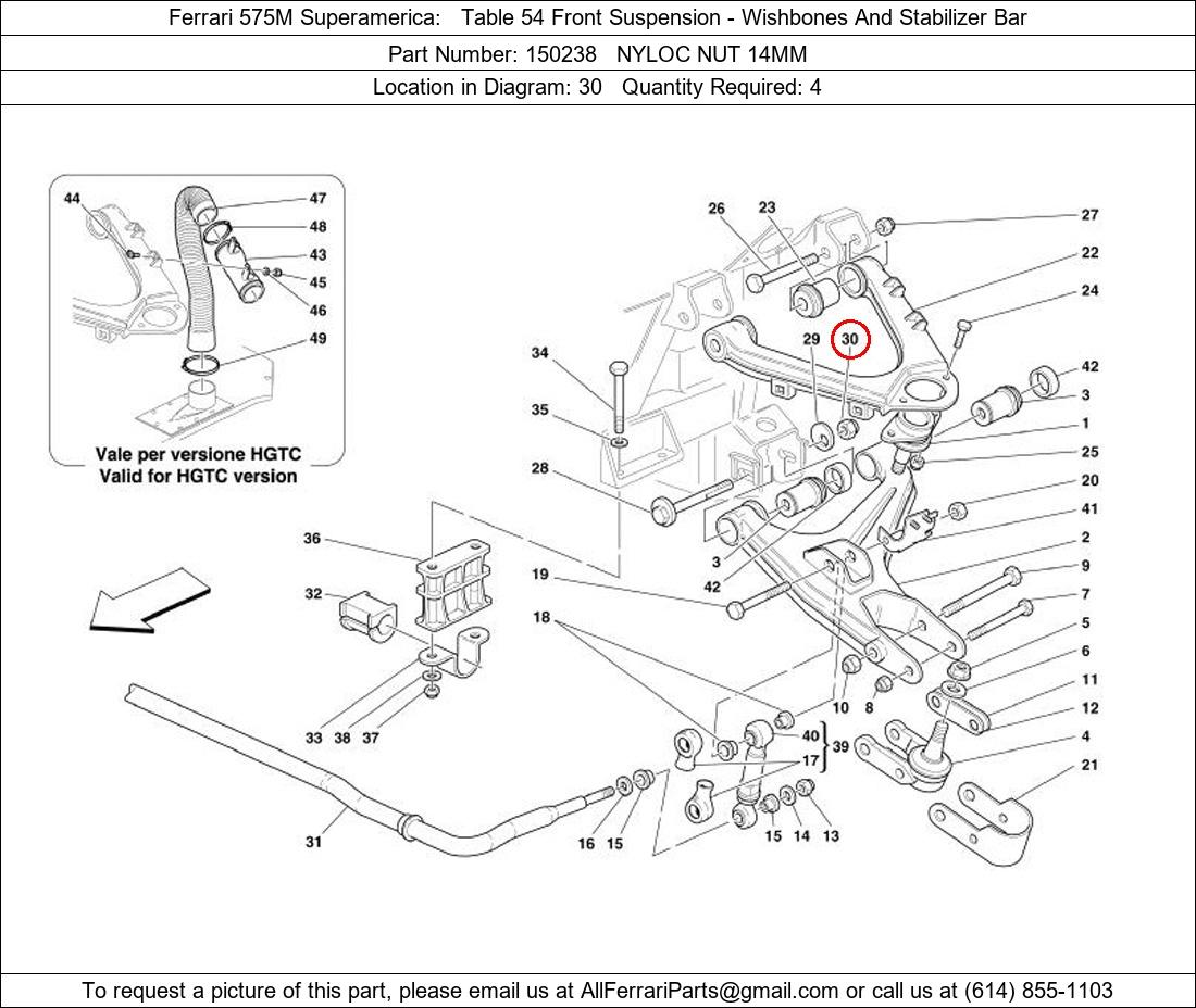 Ferrari Part 150238