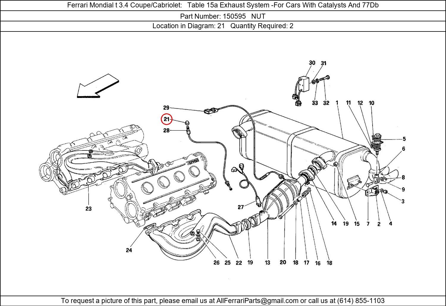 Ferrari Part 150595