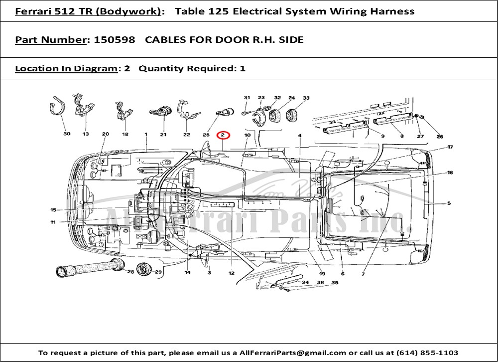 Ferrari Part 150598